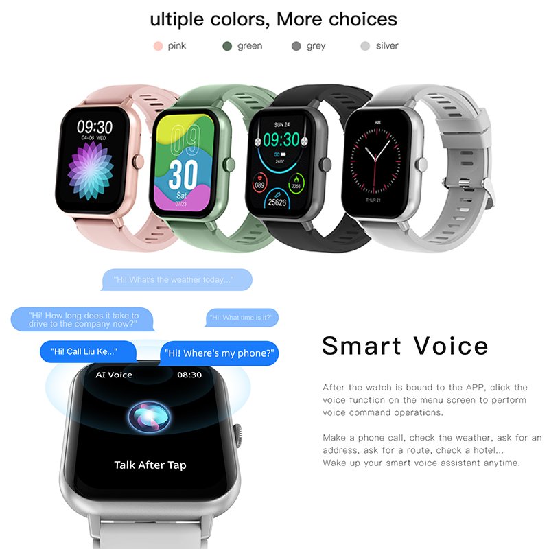 Sleep Monitoring Waterproof Smart Watch 2023 for 5g Smartphone Xiaomi Samsung Relojes Inteligentes Voice Assistant Smartwatch