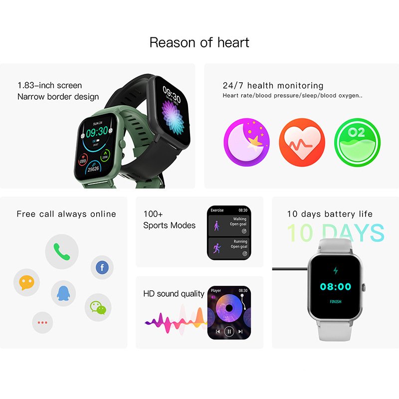 Sleep Monitoring Waterproof Smart Watch 2023 for 5g Smartphone Xiaomi Samsung Relojes Inteligentes Voice Assistant Smartwatch