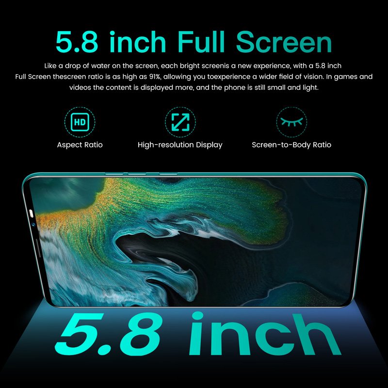 China Unbranded Low Price Mobile Phones Custom Unlocked Smartphones Cheap Under 2000 Rino 4 Pro Phone Smartphone 5G Android 11