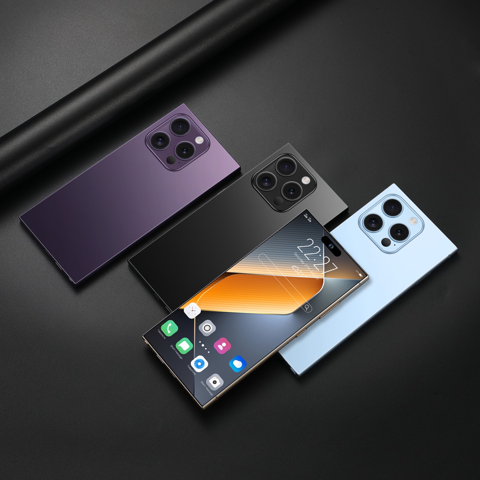 Best Selling original I15 ULTRA 6GB+256GB 7.3 Inch 5G Smartphone 72MP+108MP Android 14 Cell Phone Unlocked Gaming Mobile Phones