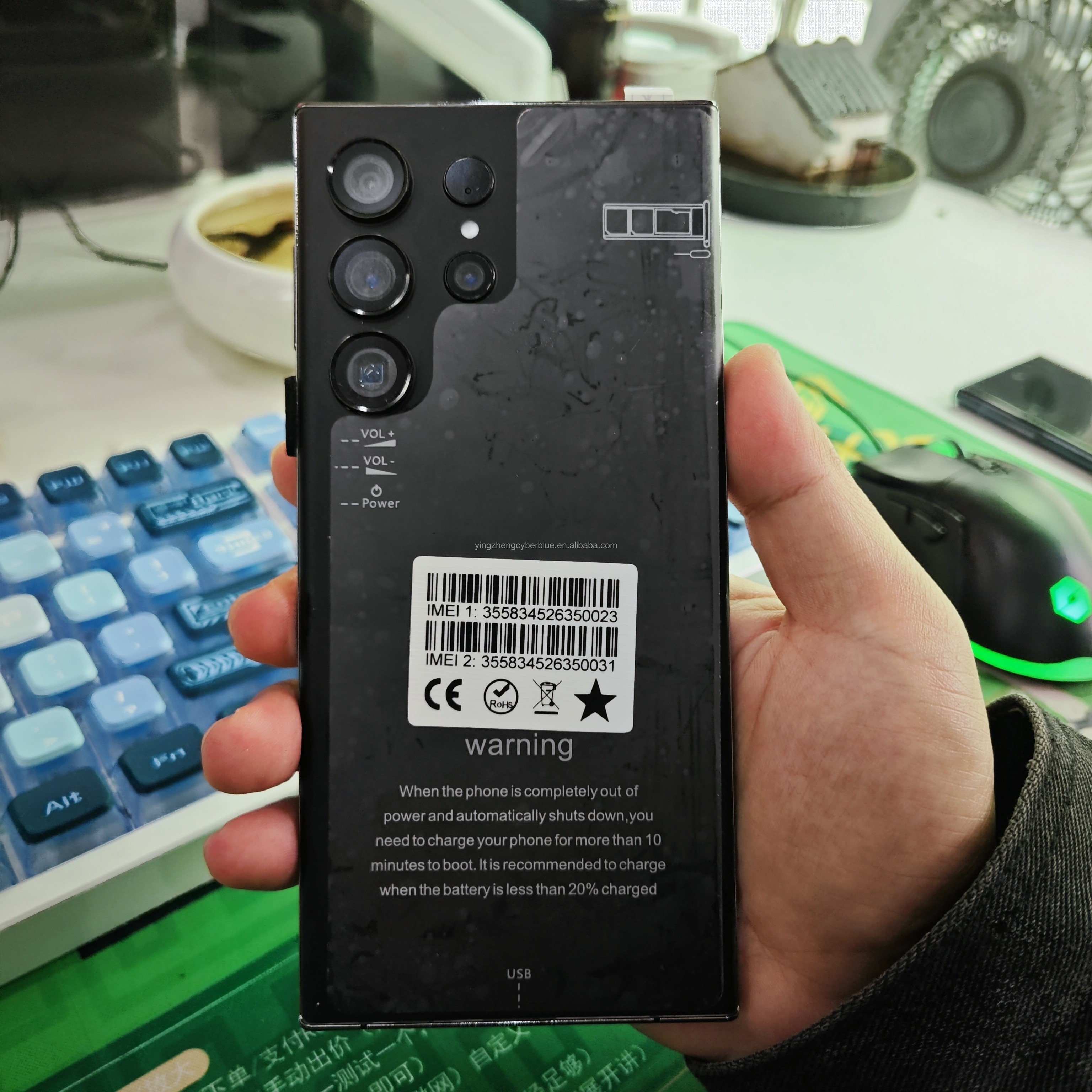 Chinese Original phones s24 ultra Smartphones For s24 ultra 16GB+1TB 5G Dual SIM Cellphone Mobile Phone s24 ultra 5g smart phone