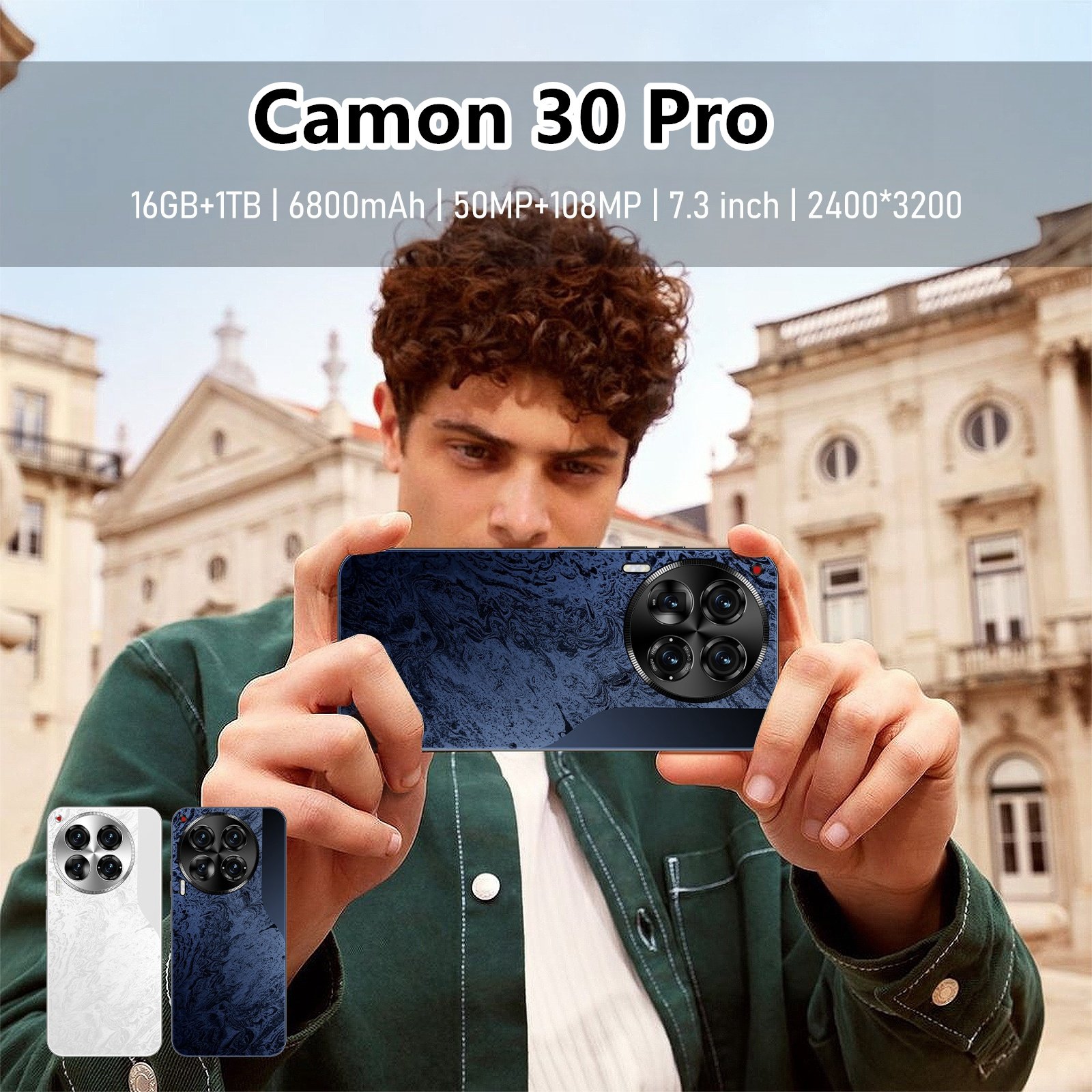 5G smartphone Camon 30 Pro 8+256GB Face Recognition 7800mAh 4g 5g 16+1tb cell phone gaming phones tecno spark20 pro+