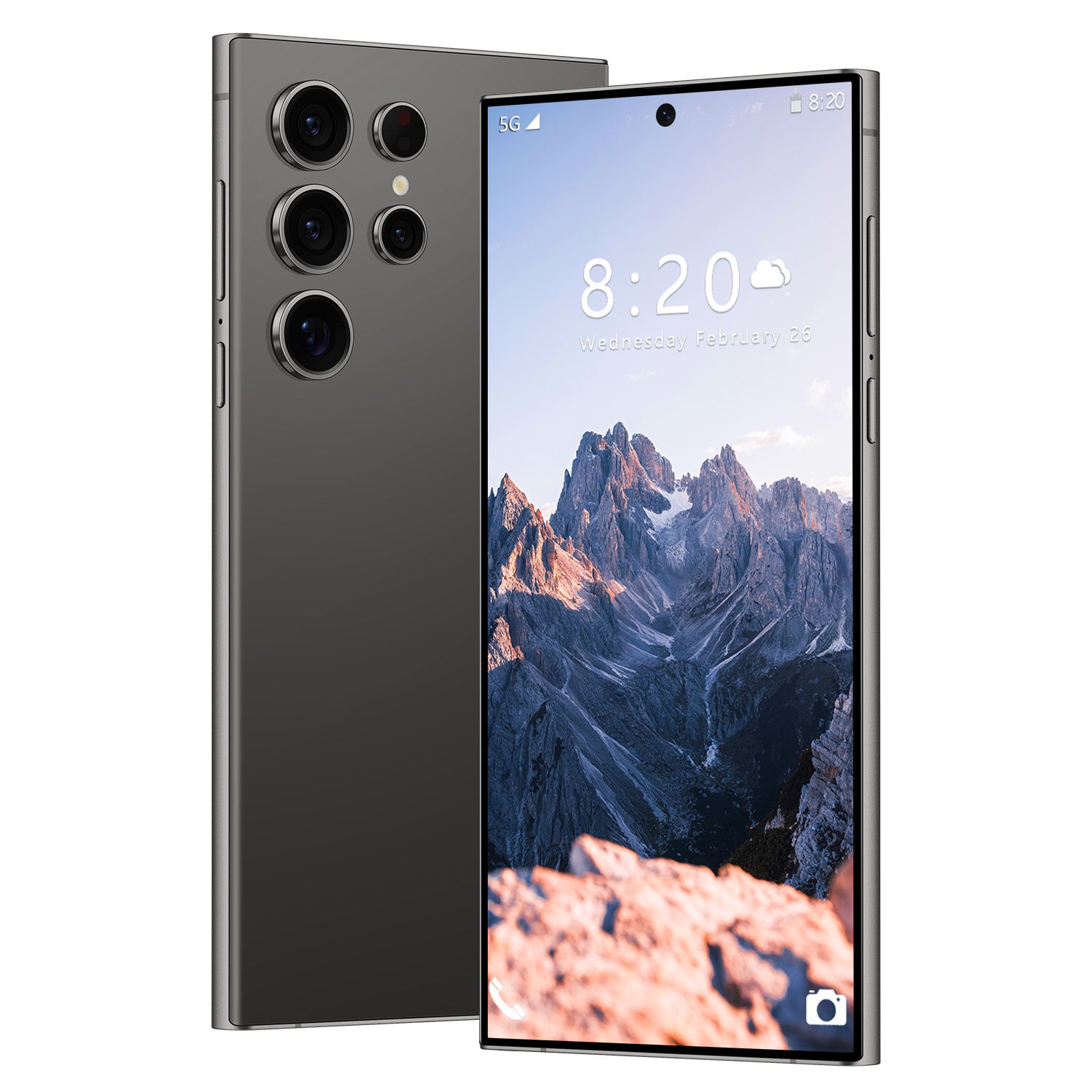 Original S24 Ultra 7.3 Inch 3GB+64GB 5G Full Screen Mobile Phone 6800mAh Unlocked Global Version 5G Smartphone