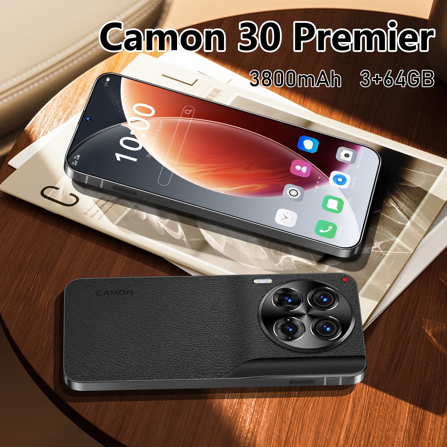 Hot-selling Camon30 Premier Original 3GB +64GB 7.3-inch 24MP +48MP 5G High Android 13 smartphone