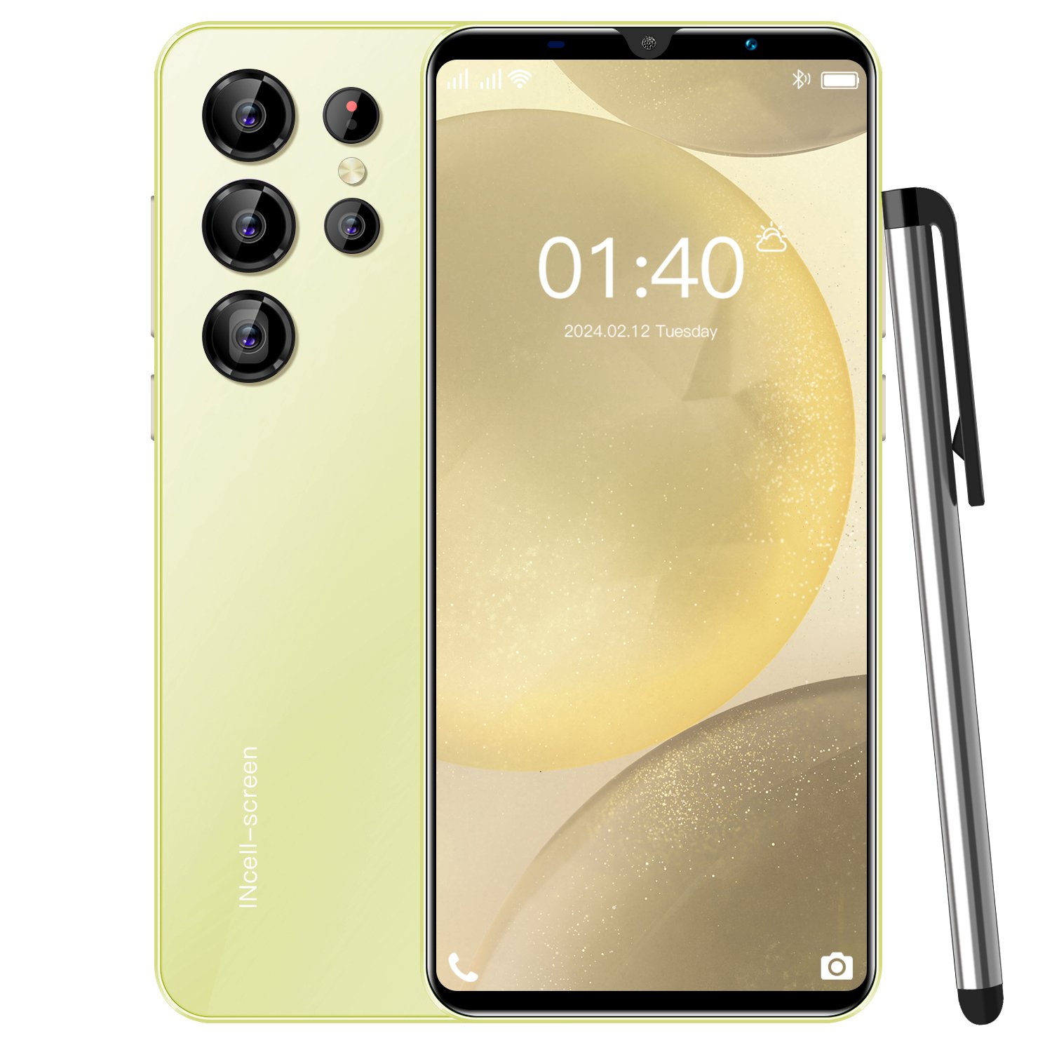 Cellphone 0riginal S24 Ultra 16gb+1tb Smartphone 7.3inch Unlocked Dual Card 5g Phones Android 14.0 Mobile Phones-Basic edition