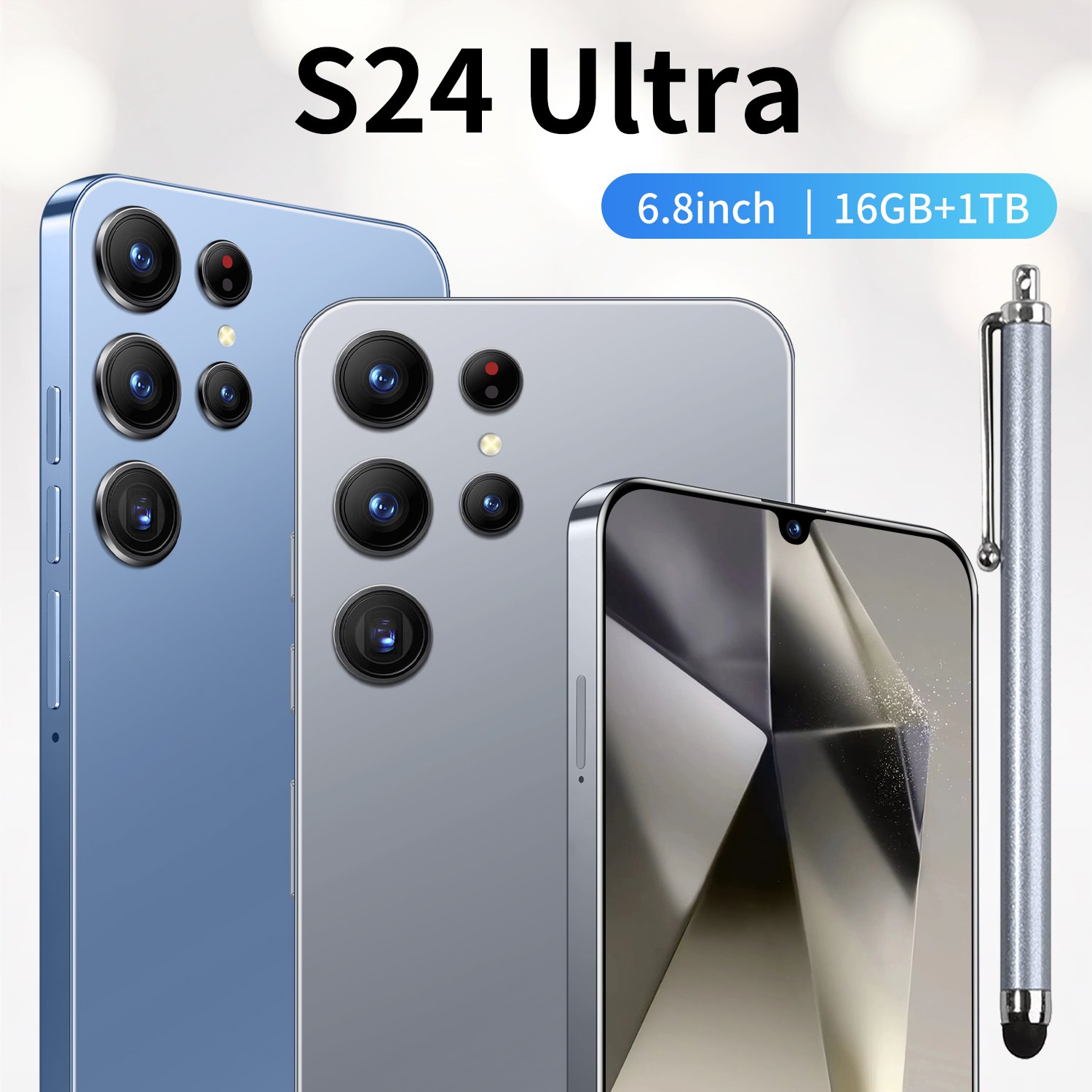 Original phones s24 ultra Smartphones For s24 ultra 16GB+1TB 5G Dual SIM Cellphone Mobile Phone s24 ultra 5g smartphone