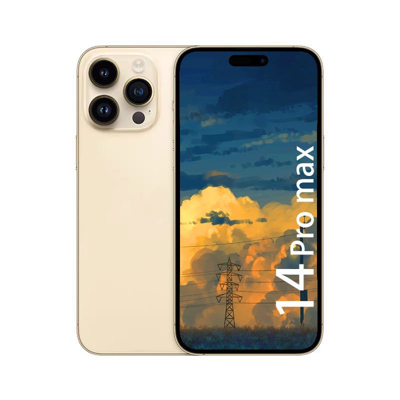 Factory Original phone 14 Pro max 48MP Rear Camera 6.7 inch wired charging 20W Dual SIM card new 5G smartphones