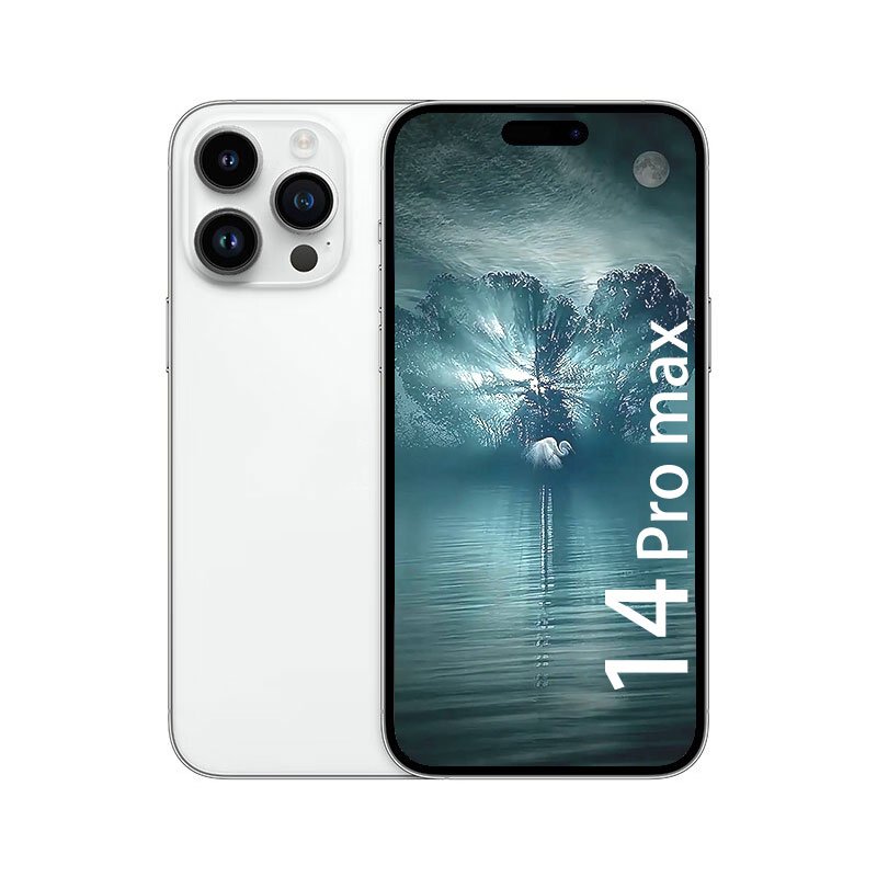 Factory Original phone 14 Pro max 48MP Rear Camera 6.7 inch wired charging 20W Dual SIM card new 5G smartphones