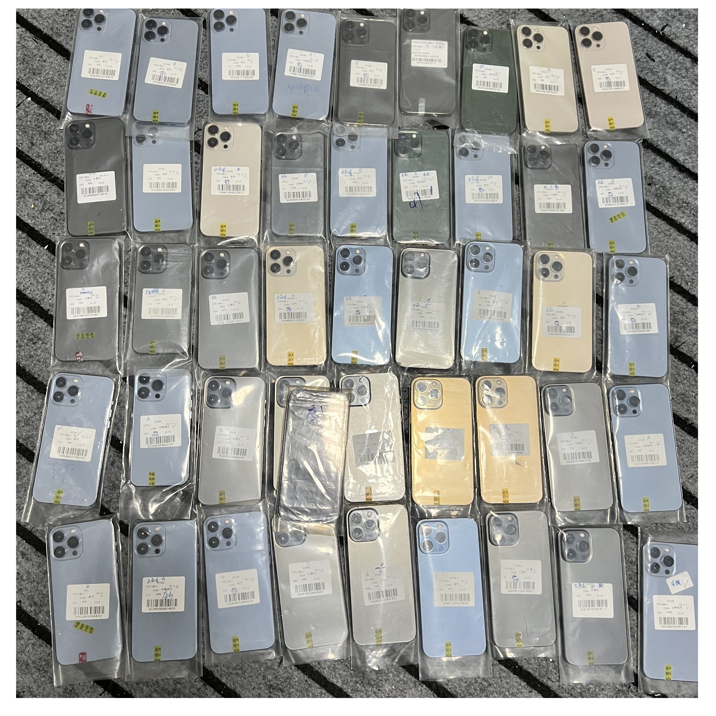 Wholesale price for original 14 Pro max almost brand new battery efficiency 100% phone 15 14 13 12 Pro Max