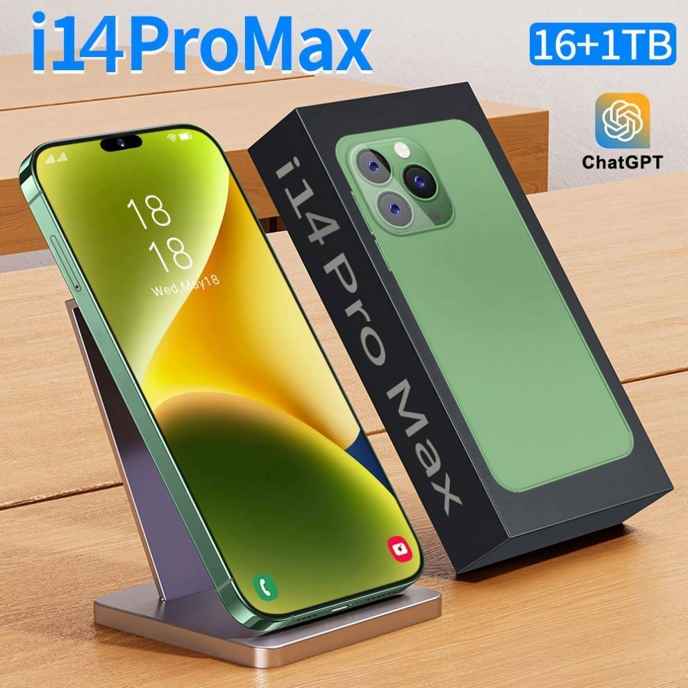 Original i14 phone 14 pro max neuf 6.7 inch 12GB + 512Gb Clone IOS smartphone 8-core celulares 14 pro max unlocked mobile phone