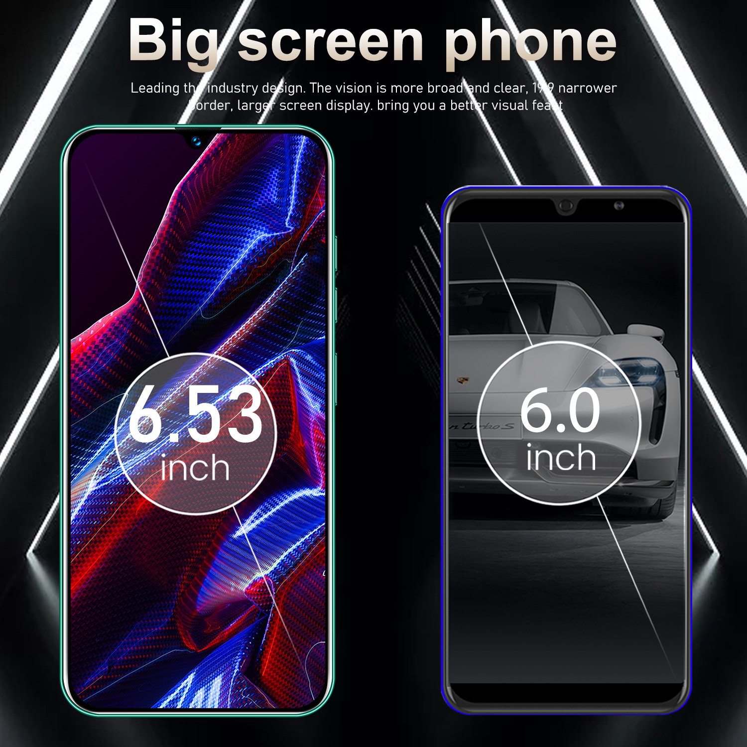 2024 Hot Sale M6 Pro Android Smartphones Wholesale 5G Cheap Mobile Phones with WCDMA Cellular
