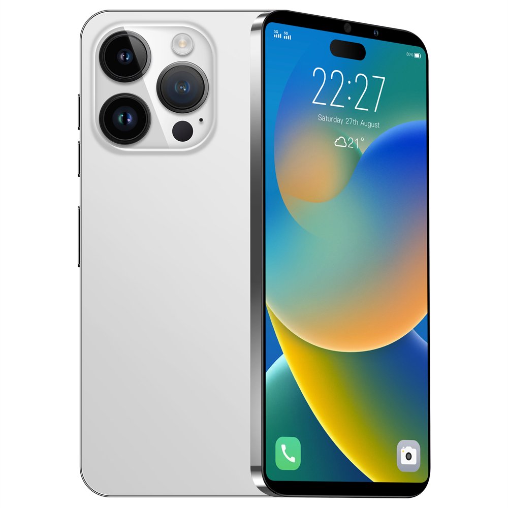 15 Pro Max 7.3inch Android 16gb+512gb Mobile Cell Phone Android 13 Smartphone Unlocked Mobile Phones For I15