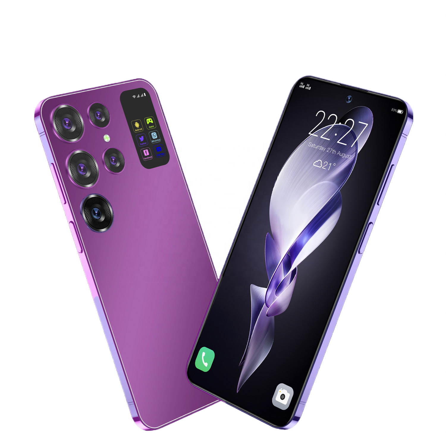 Custom Original galaxy S24 Ultra Unlocked Cell Phone Big Screen 5G smartphone 16gb + 1TB hot selling Android13.0 phone