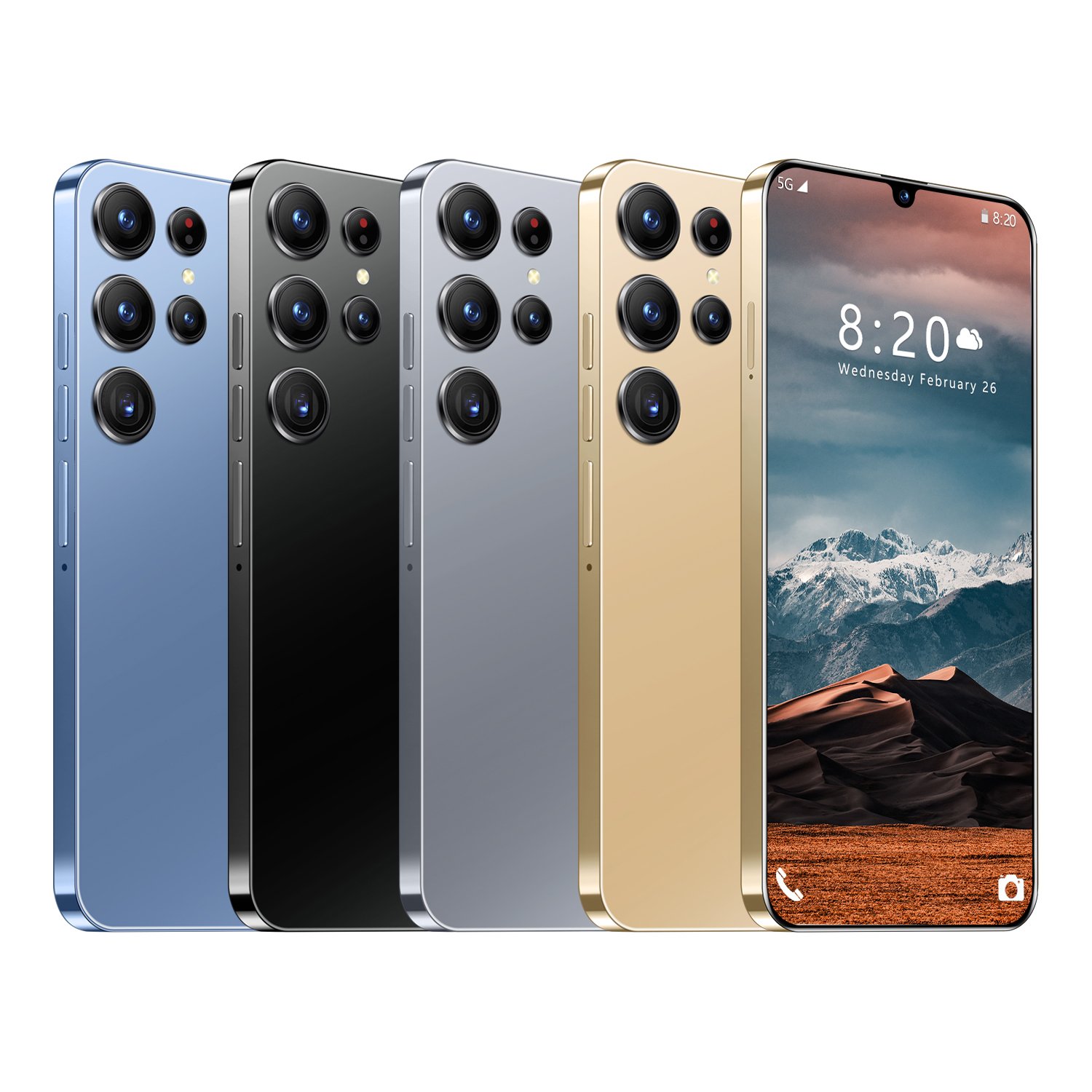 On Sale s24 ultra Smartphones For s24 ultra 16GB+1TB 5G Dual SIM Cellphone Mobile Phone s24 ultra 5g smartphone