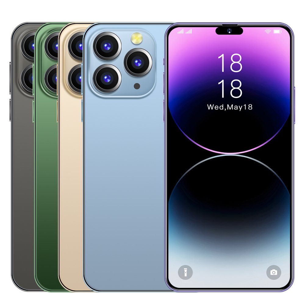 Original 14 pro max 5G Smartphone 6.78" AMOLED Android 13.0 3 Mobile Phone 50MP Camera 4810mAh 120W Fast Charge Telephone