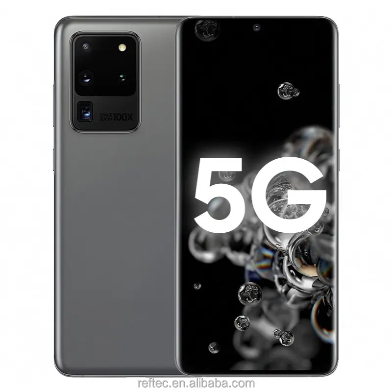 S20U S20 Ultra 5G Original LCD Used Phones Smartphone 6.9" 12+128GB G988U1 Octa-core Android Cellphone for Samsung Galaxy S20U+