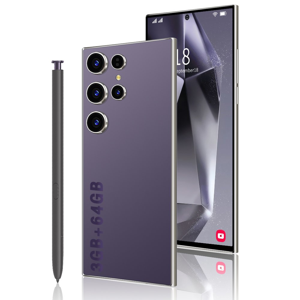 Original 5G Smartphone S24 Ultra 7.3 inch Big Screen 12GB+512GB Smartphone Android 13 FOR Brand New Clone S24 Ultra