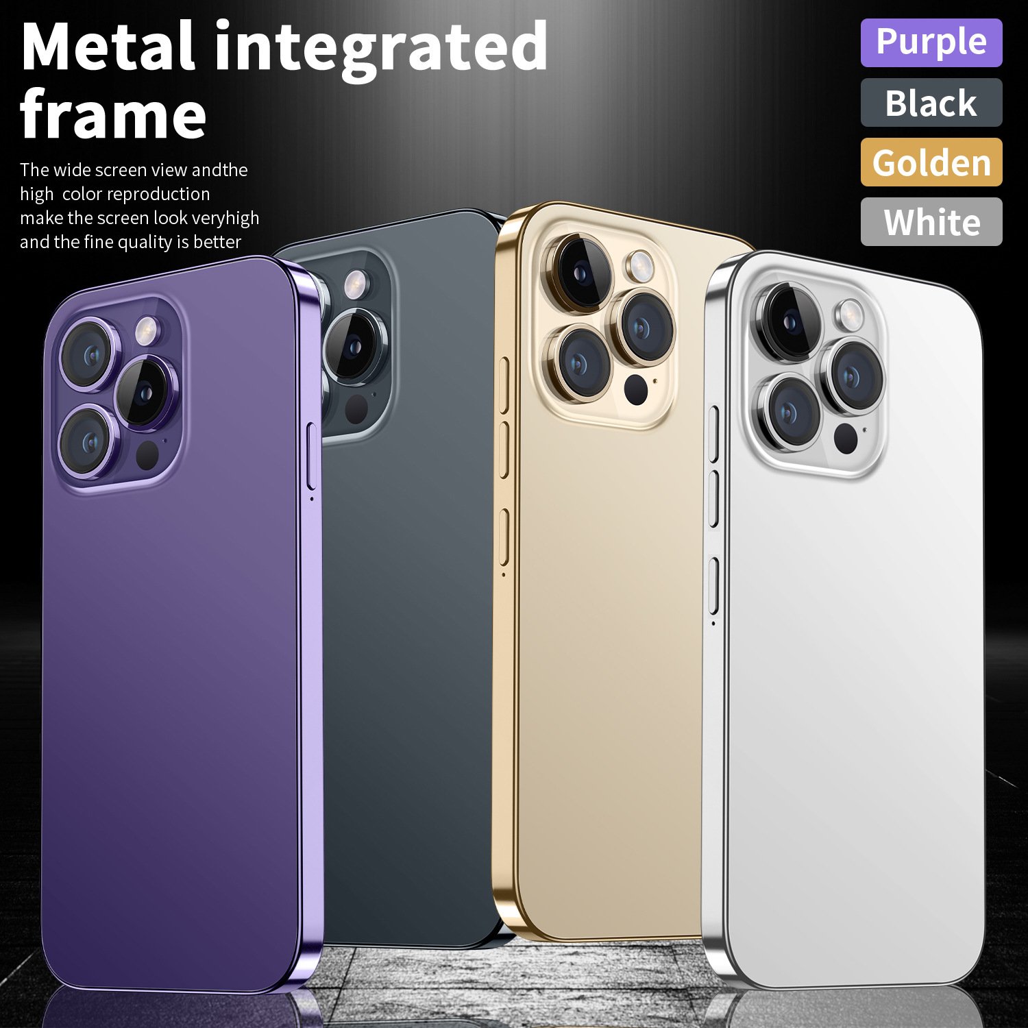2024 Original I15 Phone 15 Pro Max 5g Smartphone New Arrival 7.3 Inches 16gb+1tb Phone 15 Clone Unlocked Android Mobile Phones