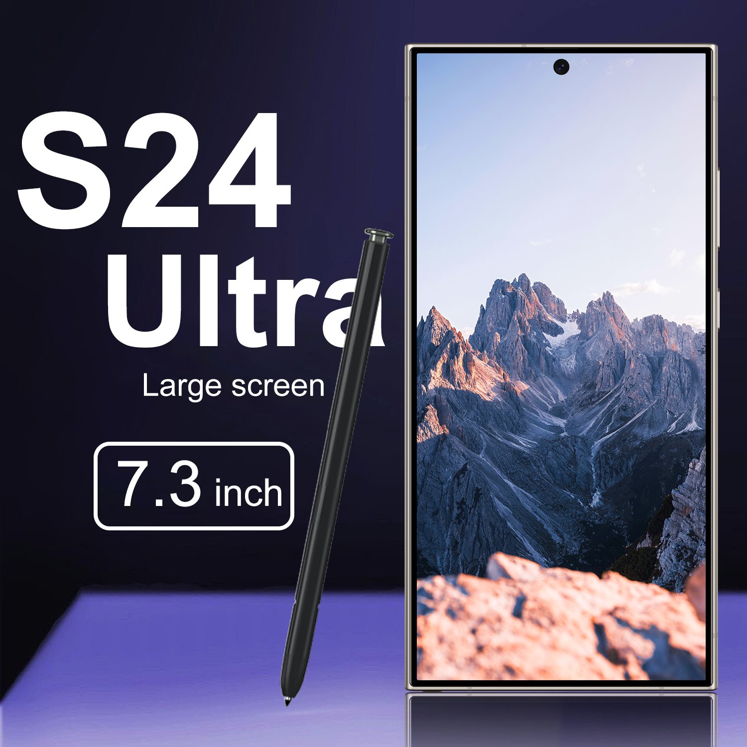Hot Selling S24 ULTRA original 16GB+1TB 5G Android Cell Phone Smartphone 7.3 inch Unlocked Big Screen Smart Mobile Phones