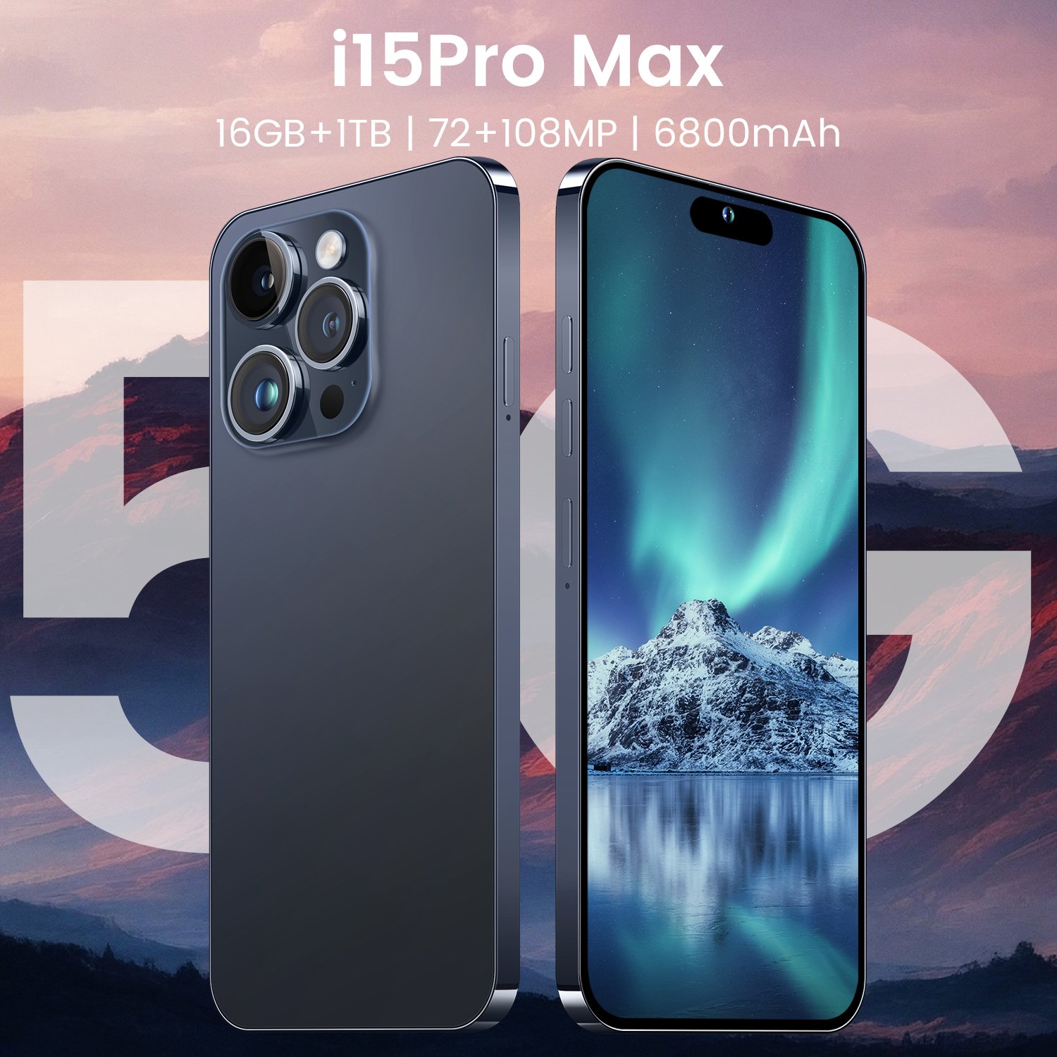 i15 Phone pro Max Cell Cheap Mobile Phone 5G Smartphone Android global version factory oem/odm bargain price discount