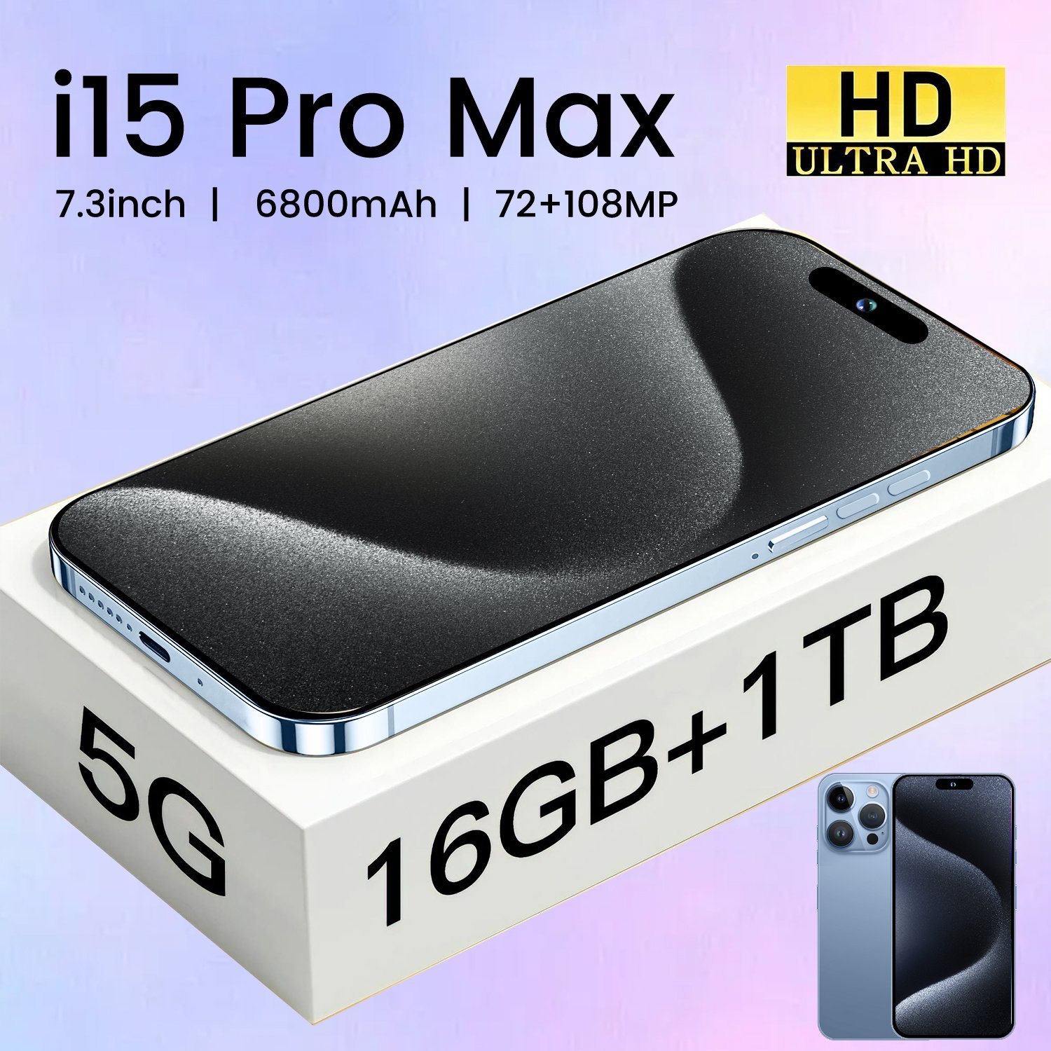 i15 Phone pro Max Cell Cheap Mobile Phone 5G Smartphone Android global version factory oem/odm bargain price discount