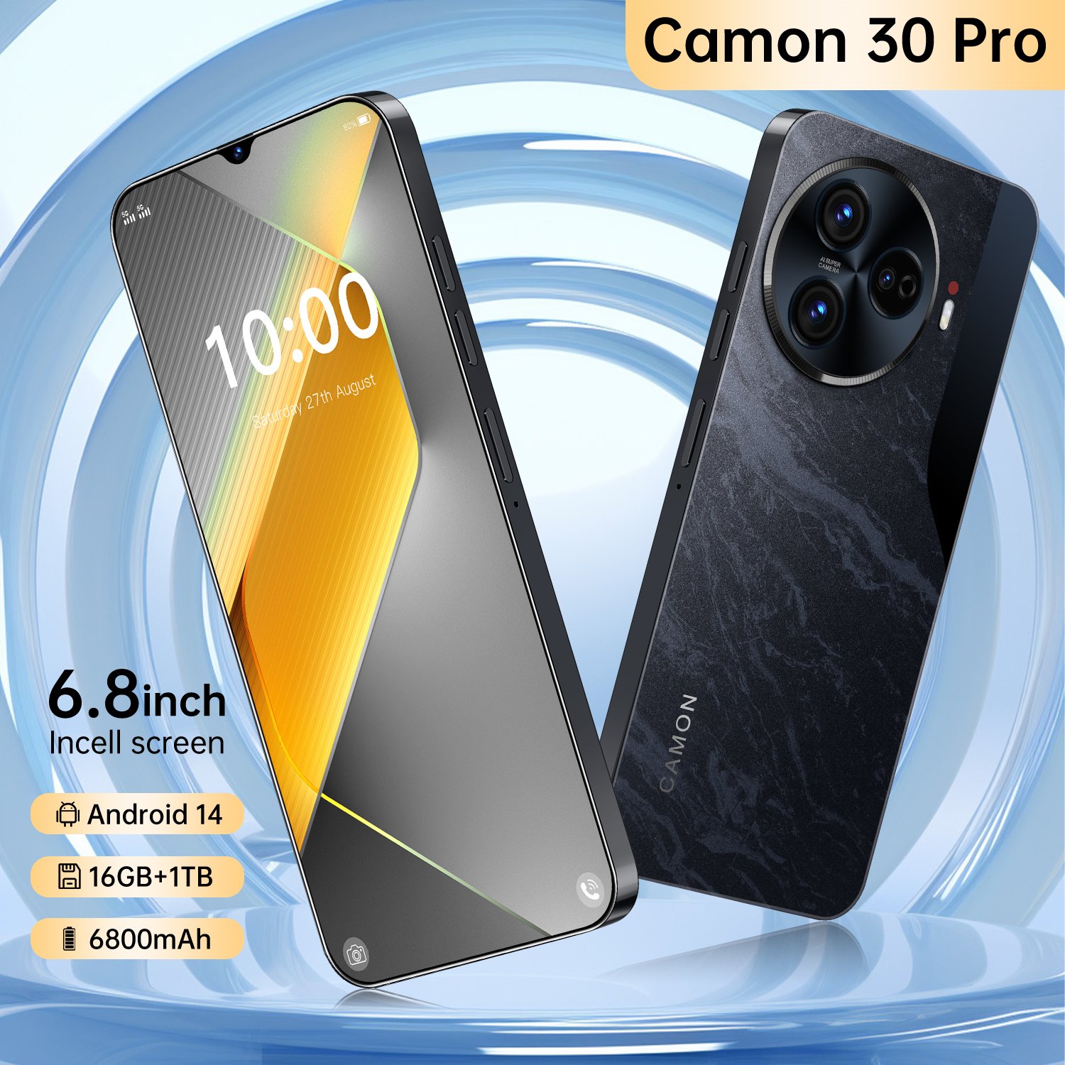 Wholesale Global Camon 30 Premier 5G Smartphone Unlocked 6.8 Inch 4G/5G Android Mobile