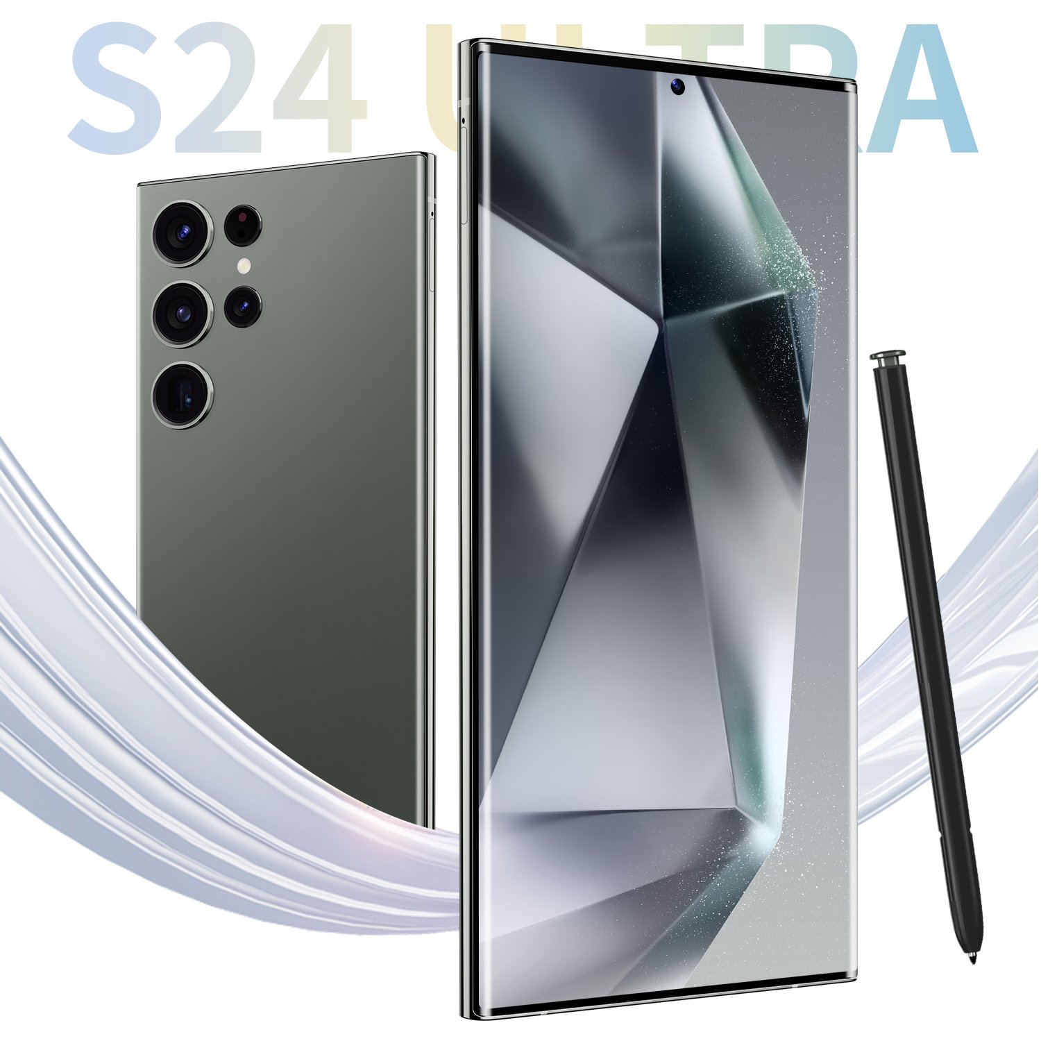 5G Smartphones S24 ultra 7.3inch 16+512gb Unlocked Gaming Android 14.0 Mobile Phones
