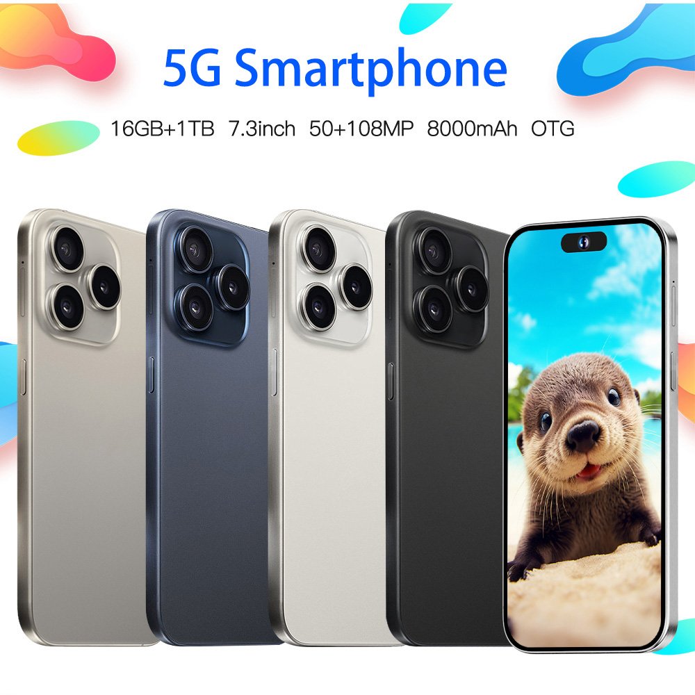Medome Original i For Phone 15 Pro Max 5G Smartphone Cell Phone Smartphone Telefon i15 16 14 Android Feature Gaming Mobile Phone