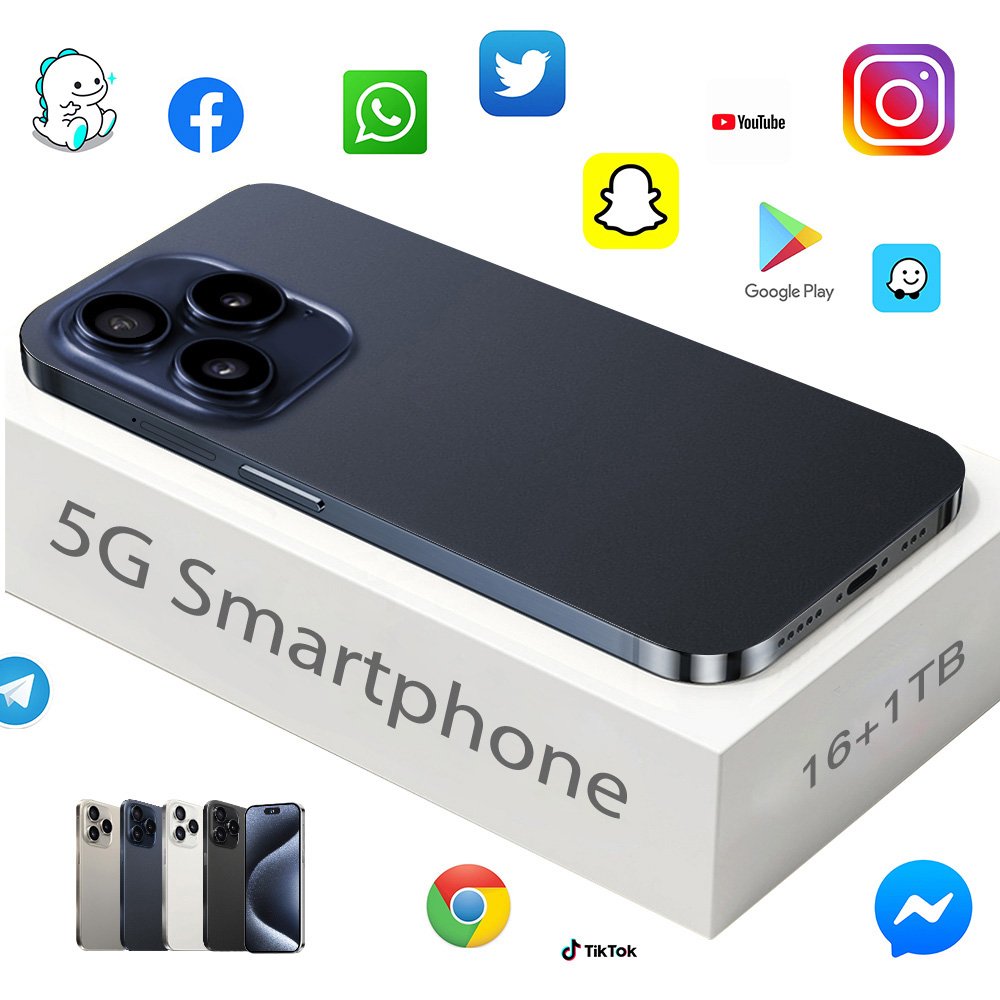 Medome Original i For Phone 15 Pro Max 5G Smartphone Cell Phone Smartphone Telefon i15 16 14 Android Feature Gaming Mobile Phone