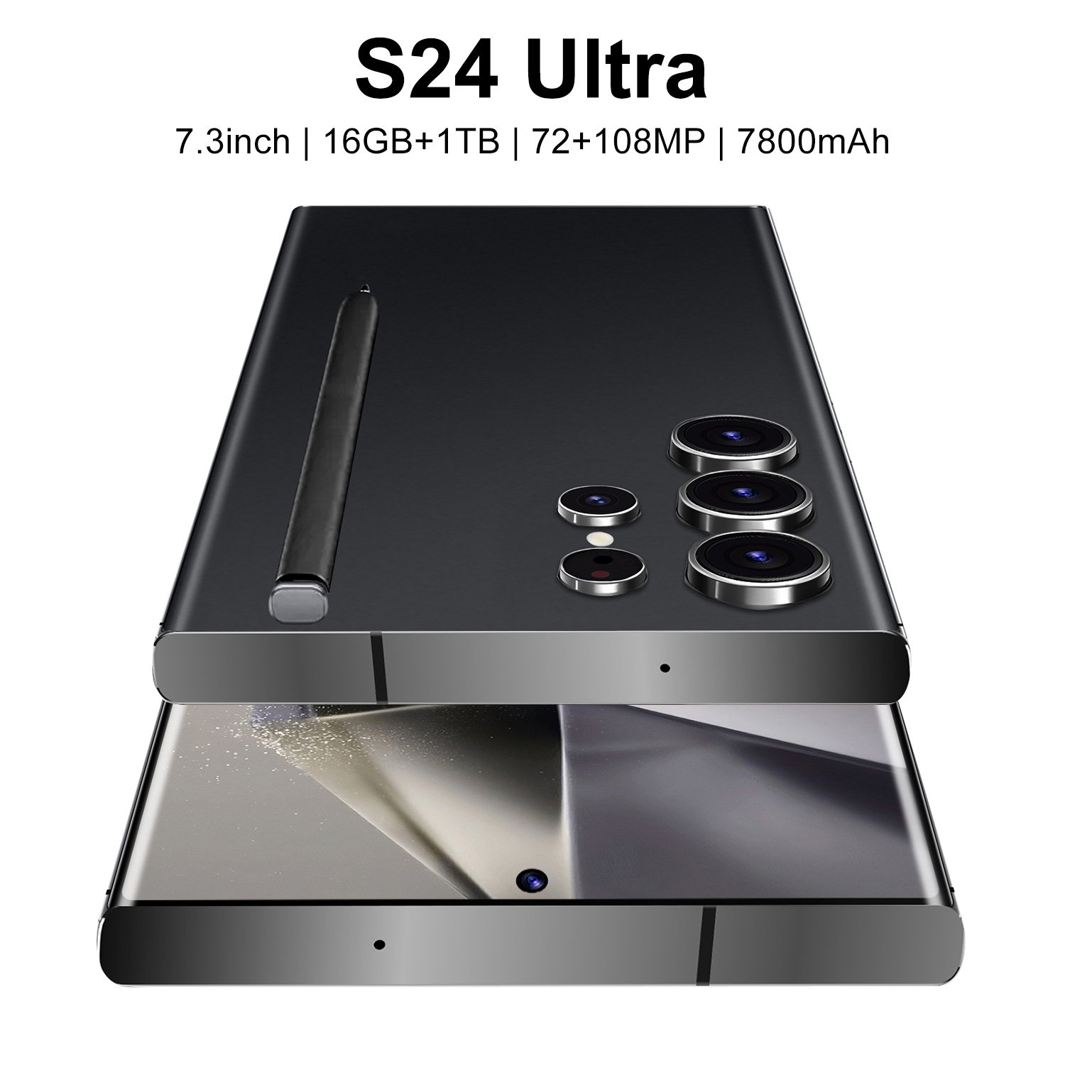 Original phones s24 ultra Smartphones 7inches 16GB+1TB 5G Dual SIM Cellphone Mobile Phone Android 13.0 s 5g smartphone