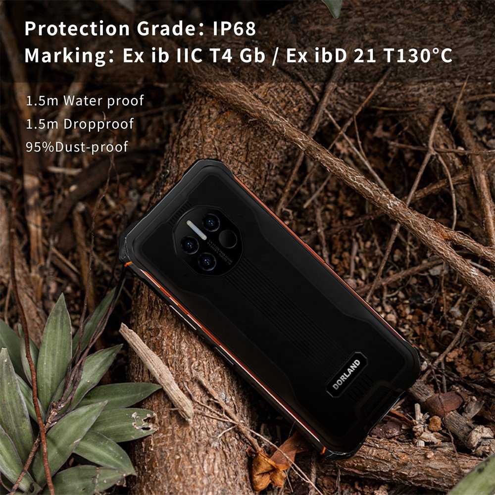 Dorland Extreme_5G 8500mAh industrial rugged intrinsically safe 5G smartphone