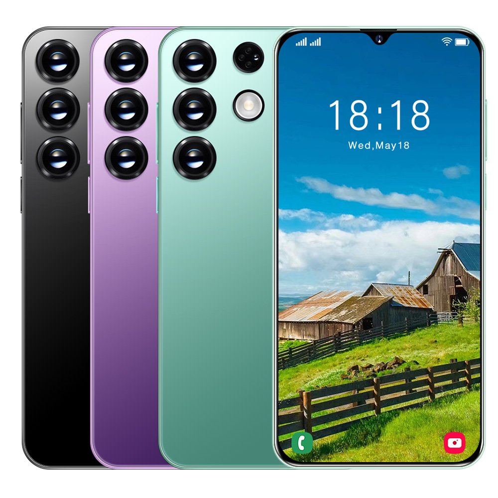 S23 Ultra 6gb+128gb 48MP 6.8 inch 10 core 5g smartphone with dual sim android 12 mobile phone