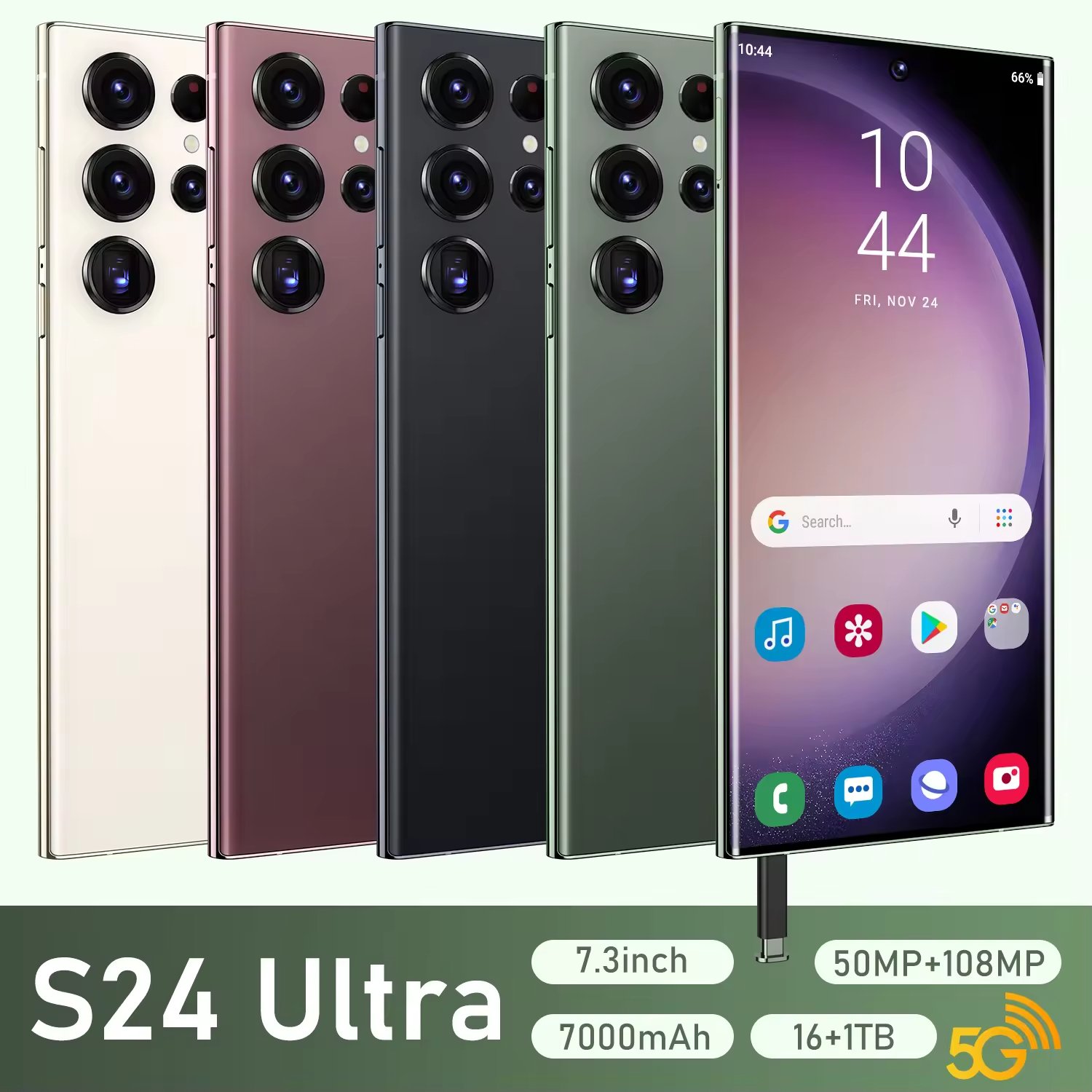 Original Phones S24 Ultra Smartphones For S24 Ultra 16gb+1tb 5g Dual Sim Cellphone Mobile Phone S24 Ultra 5g Smartphone