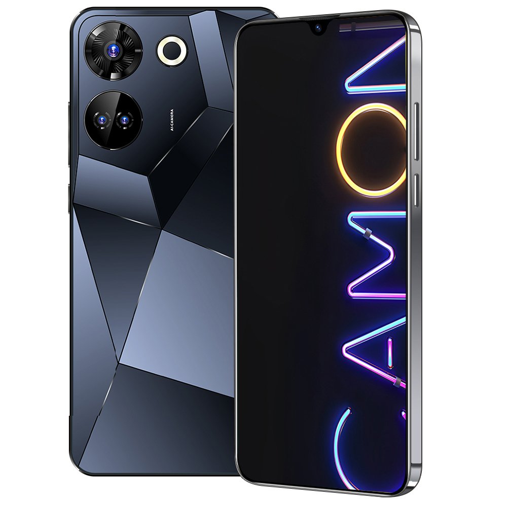 HSDF-Camon 20 Pro 16GB+1TB phones mobile 5G Android 13 MEMORY 7.3 inch HD Screen Dual SIM Deca Core 1tb mobile phone