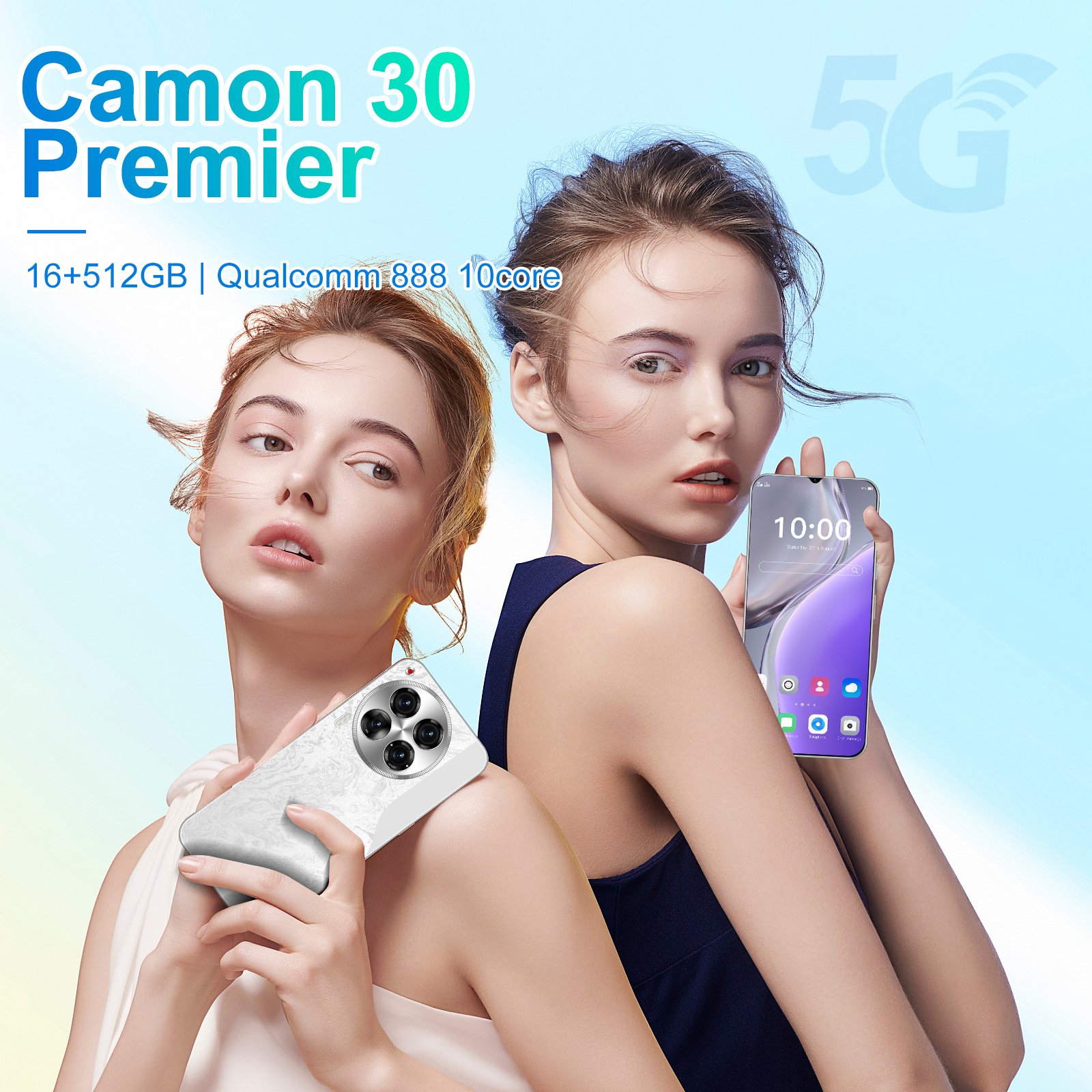 2024 New Smartphone Camon 30 Android 13 Phone 4G 5G Tecno Mobile Phone Camon30 Premier Affordable Android Phone 5G Android