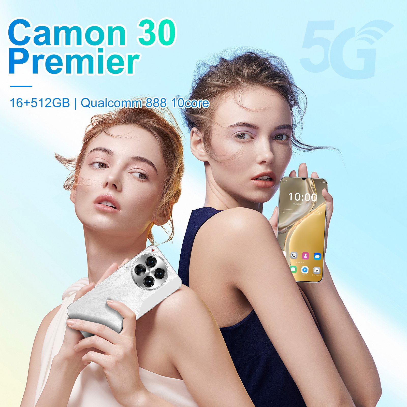 2024 New Smartphone Camon 30 Android 13 Phone 4G 5G Tecno Mobile Phone Camon30 Premier Affordable Android Phone 5G Android