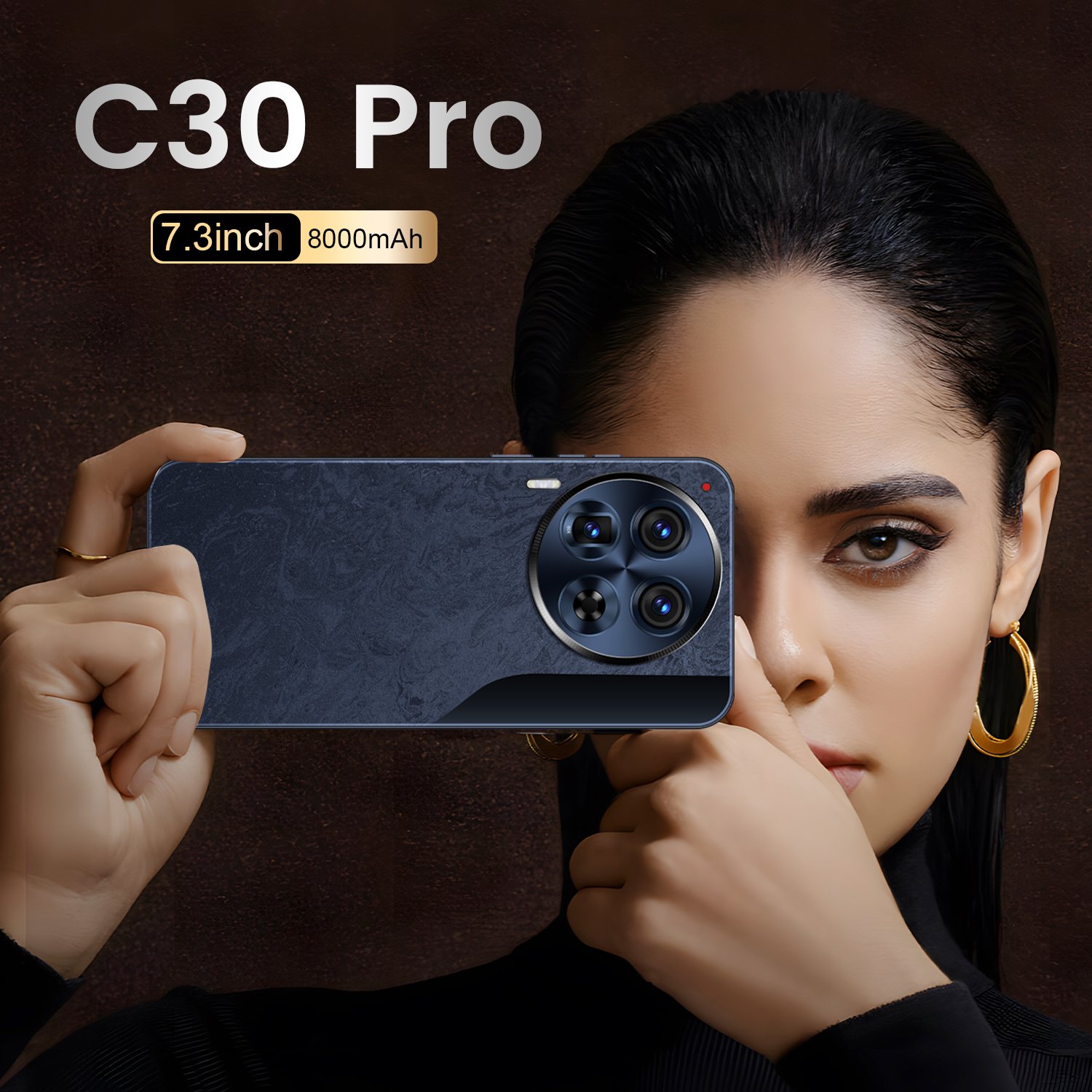 Manufacturer wholesales 5G-smartphones with dual SIM dual standby 16GB+1TB storage and a 7.3-inch straight screen
