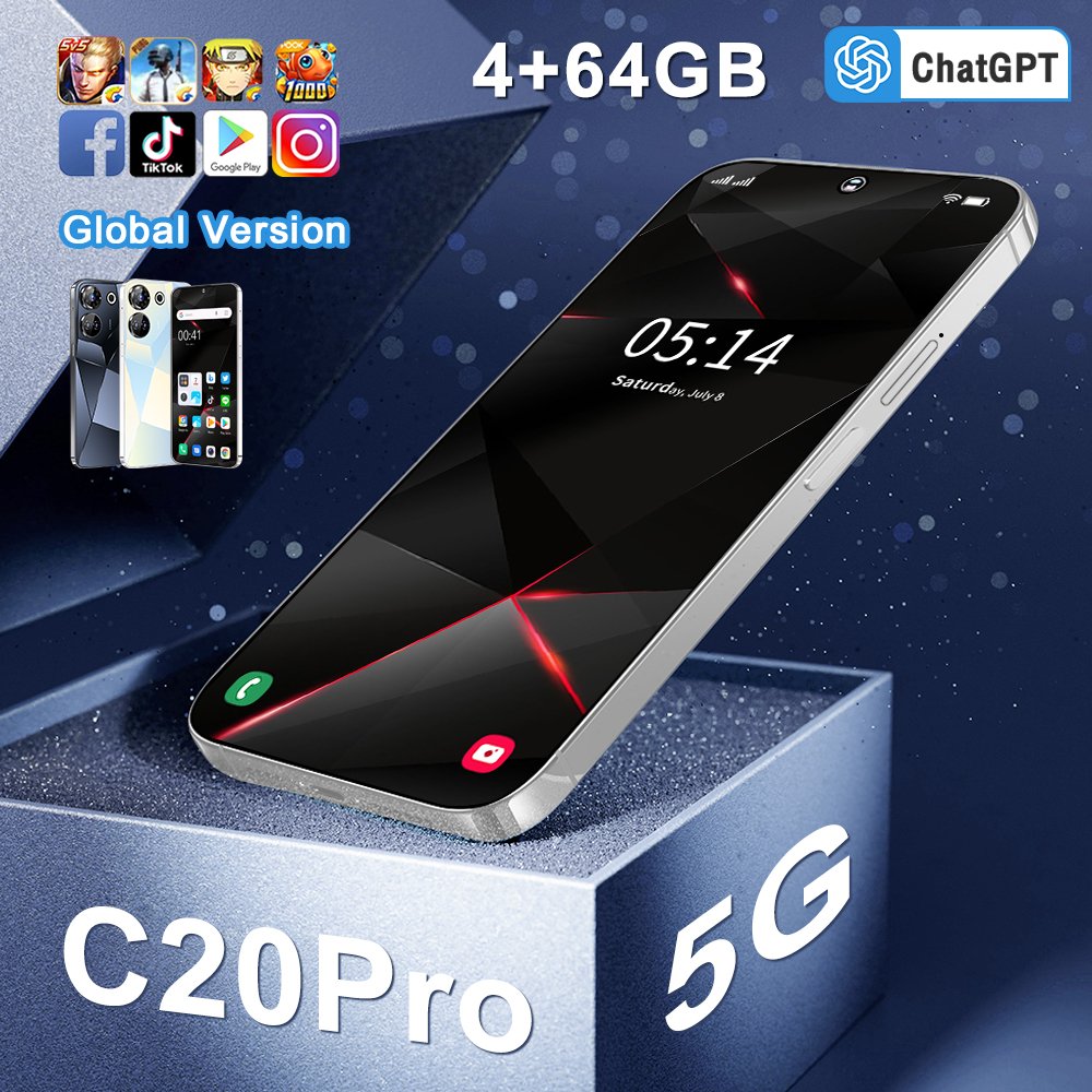 OEM 7.3-inch 5G Smartphone Dual SIM High-Def Camera Dual SIM Android mobile phones