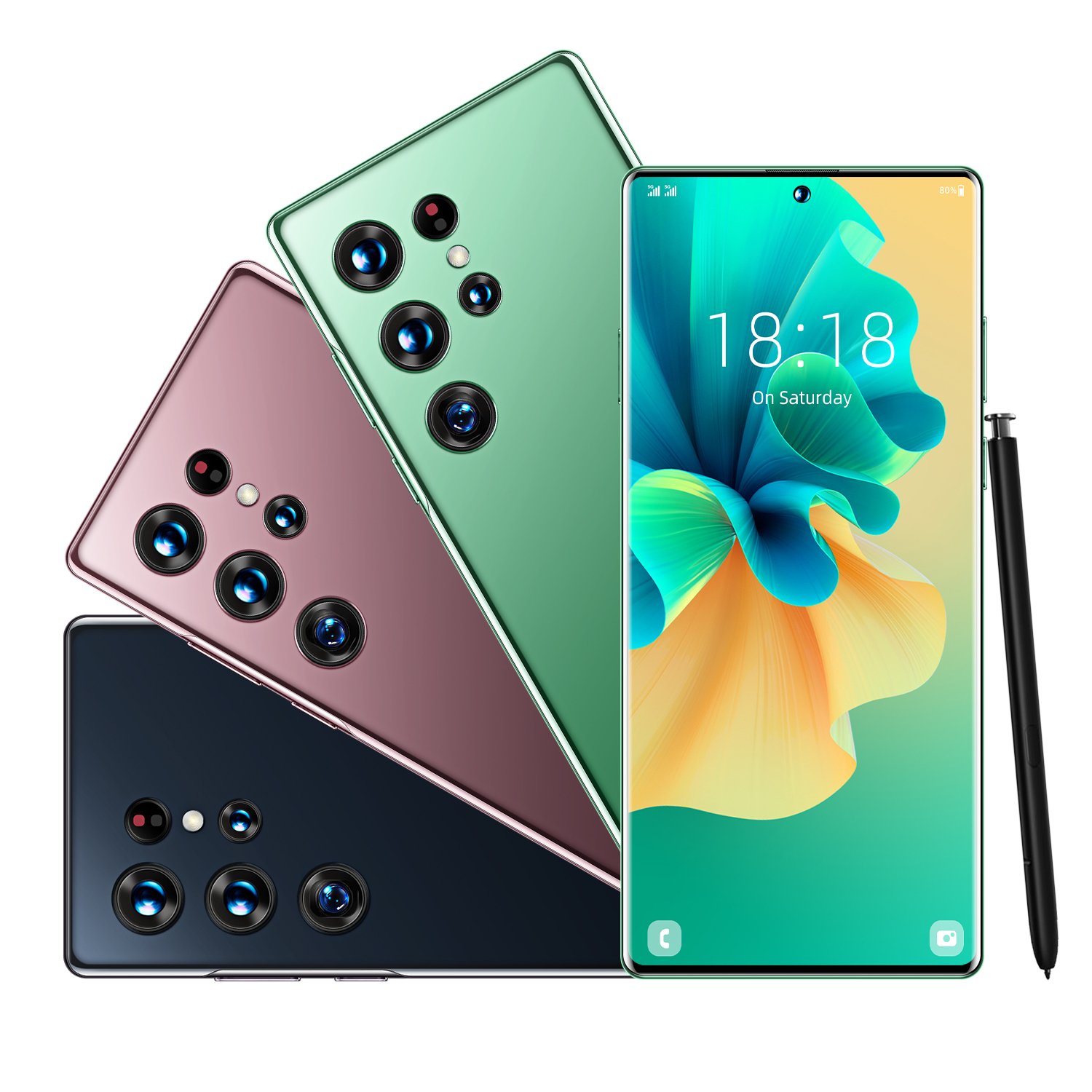 Wholesale Unlock Mobile Phone Original 6gb 128gb Forsansung S23 Ultra 5g 512 A52 5g S10 5g 5g Smartphone 144hz Tft