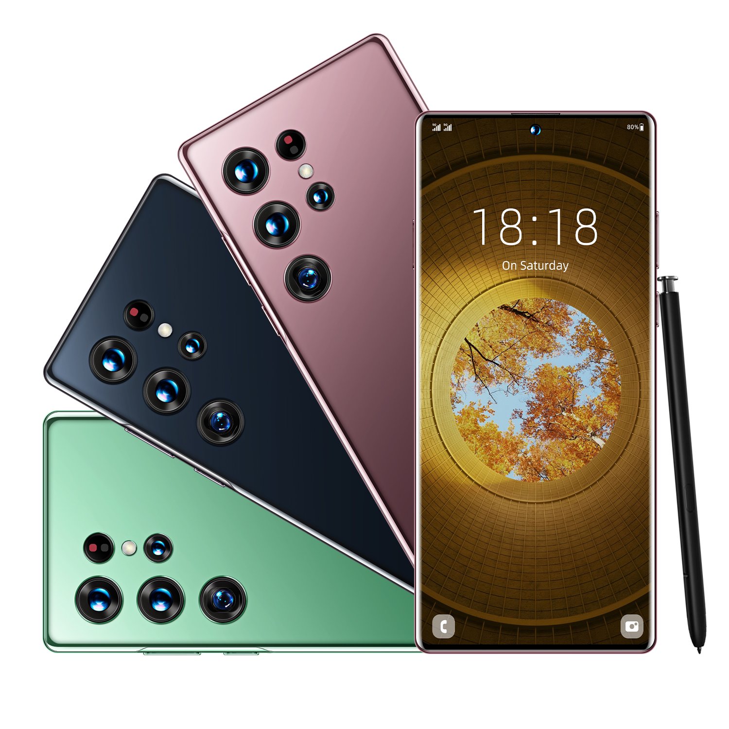 Wholesale Unlock Mobile Phone Original 6gb 128gb Forsansung S23 Ultra 5g 512 A52 5g S10 5g 5g Smartphone 144hz Tft