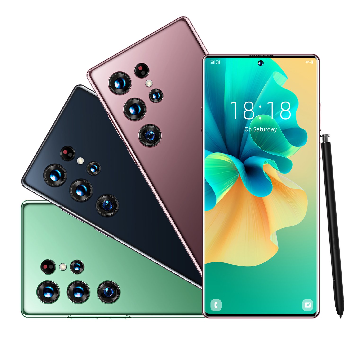 Wholesale Unlock Mobile Phone Original 6gb 128gb Forsansung S23 Ultra 5g 512 A52 5g S10 5g 5g Smartphone 144hz Tft