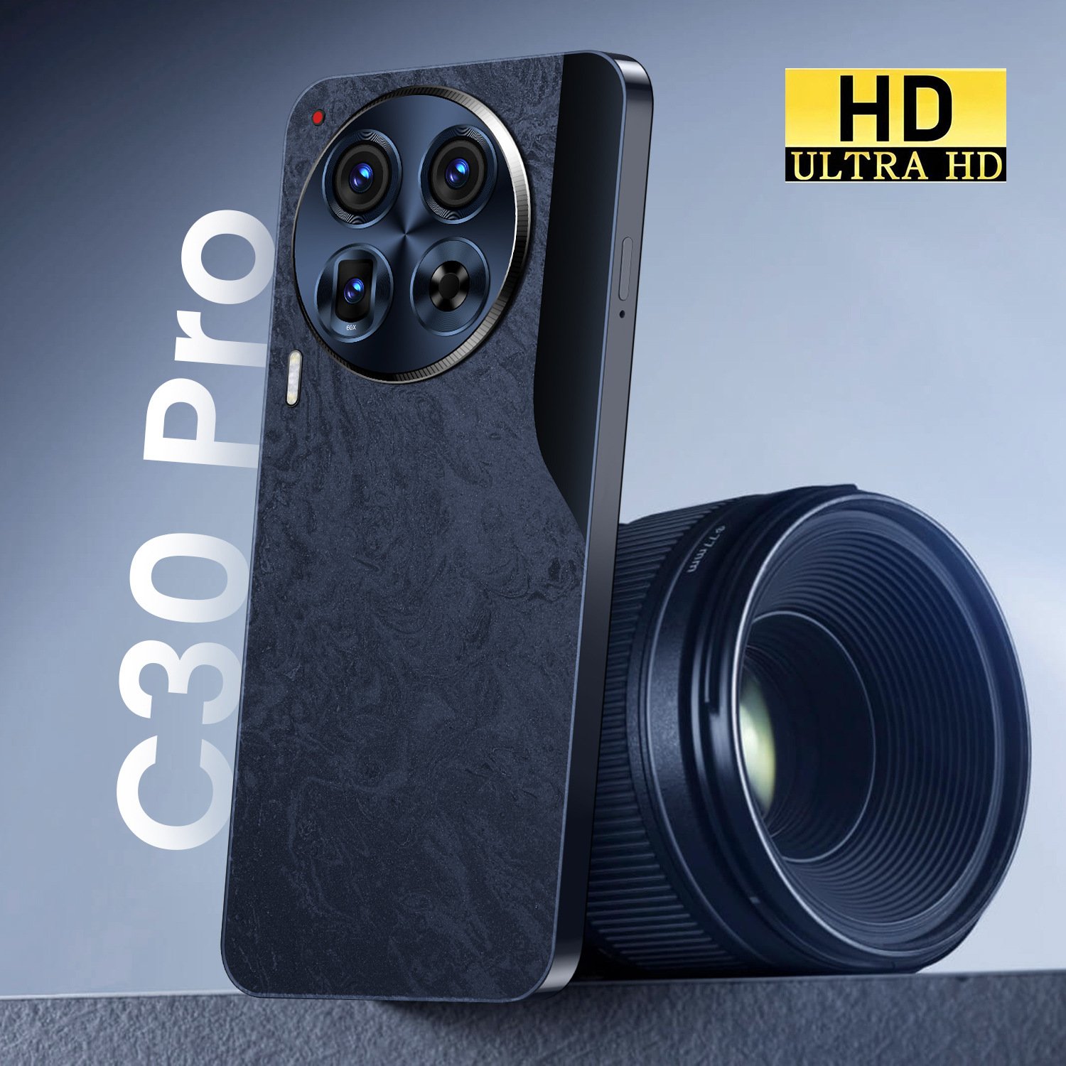 Brand new C30 Pro Original 7.3 Inch Android 13 Phone 16GB + 1TB 50MP + 108MP tecno camon 30 pro 5g for 8000mAh mobile phones