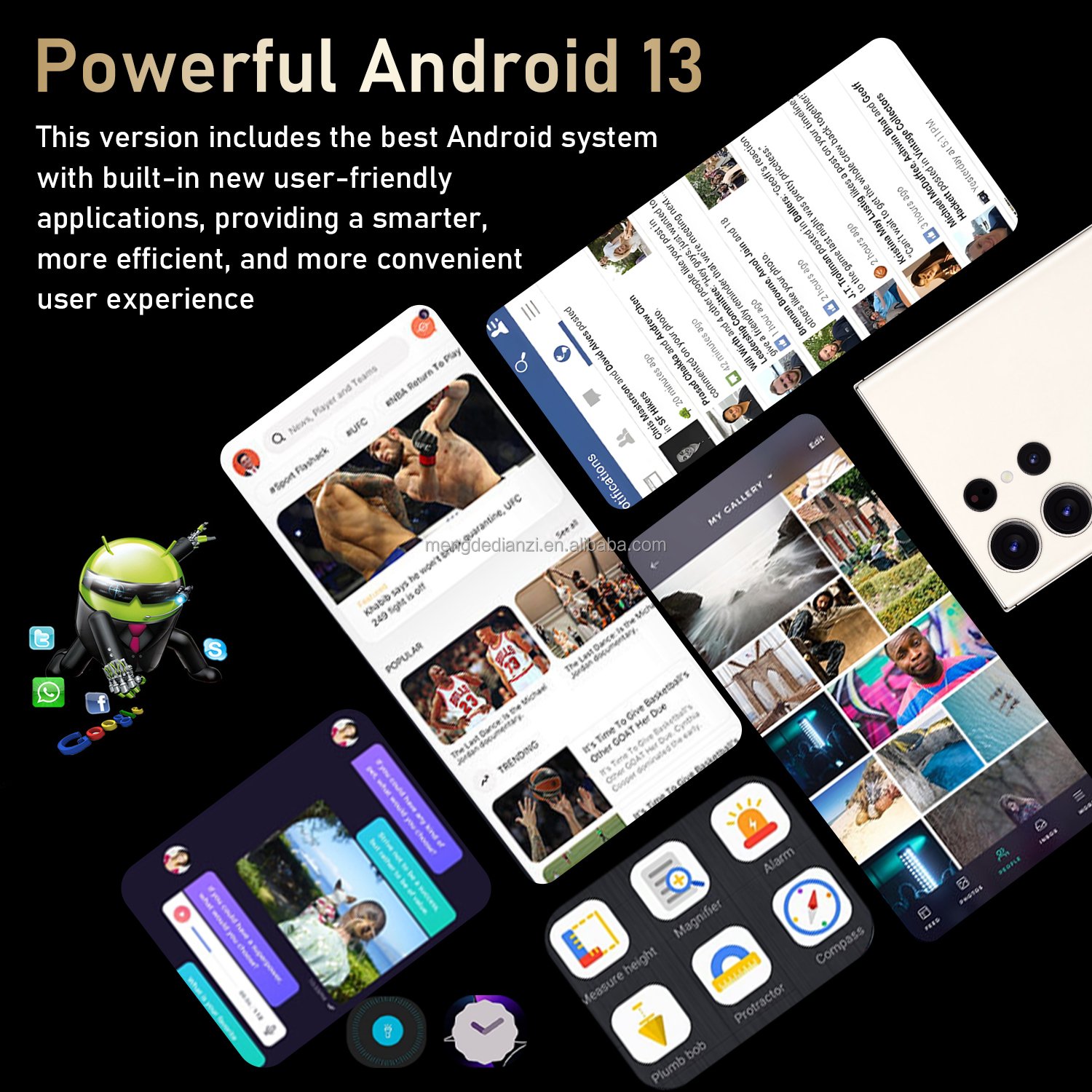 Original phones s24 ultra Smartphones For s24 ultra 16GB+1TB 5G Dual SIM Cellphone Mobile Phone s24 ultra 5g smartphone