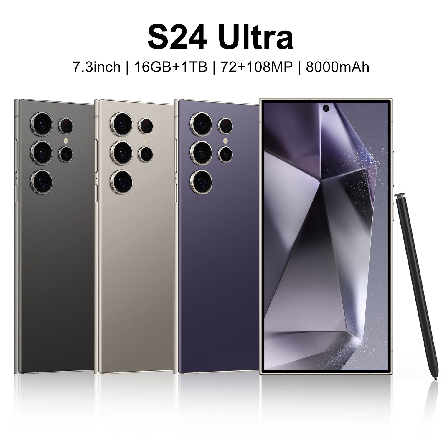 Galax S24 Ultra 5g Smartphone 6.8 Inch Big Screen 12gb+512gb Smartphone Android 13 For Brand New Original Smart Phone Oled