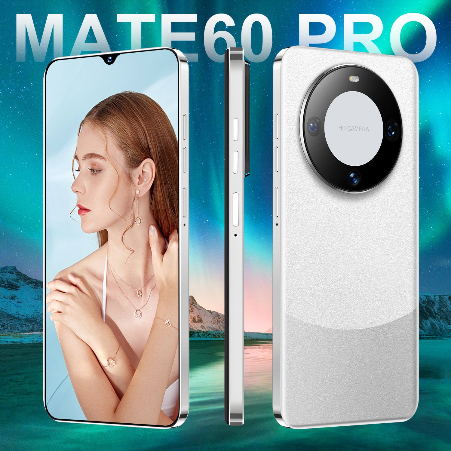 Hot Selling Black mate60pro I mate60 White mate60 Pro Max With Phone 4core Processor Dual sim