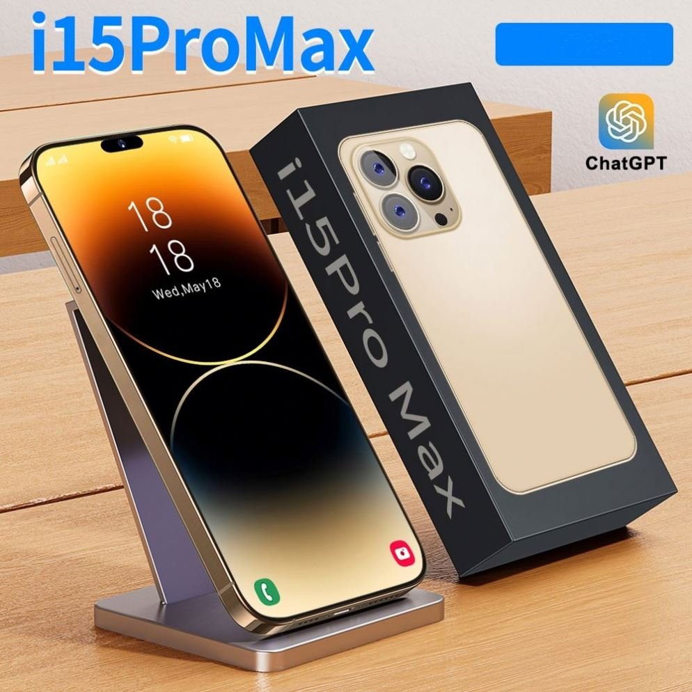 2024 original i15 phone 15 pro max 5g smartphone new arrival 6.7 Inches 16GB+512GB phone 15 clone Unlocked Android Mobile Phones