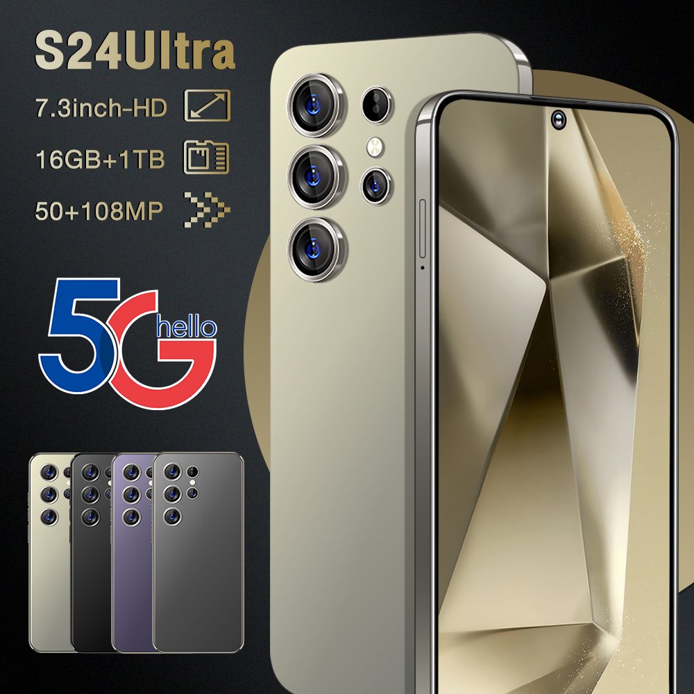 for s24 ultra pro 16+512GB Mobile phone S24 ultra 2024 new hot smartphone 5g smart phone 4g callphone call phone