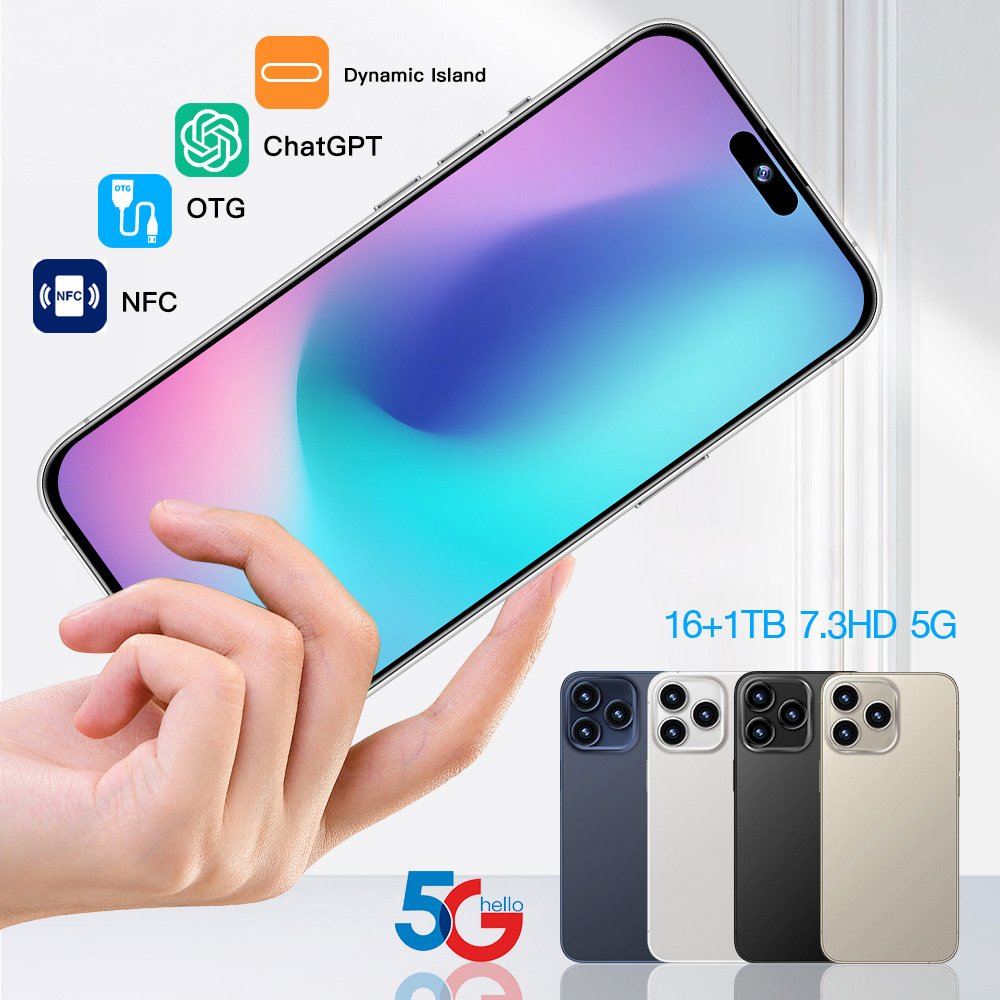 Slimoro Low Price 1TB RAM Mobile Cellular Phone Handphone Wireless Phone 5G Telephone Smartphone Original Mobile Feature Phone