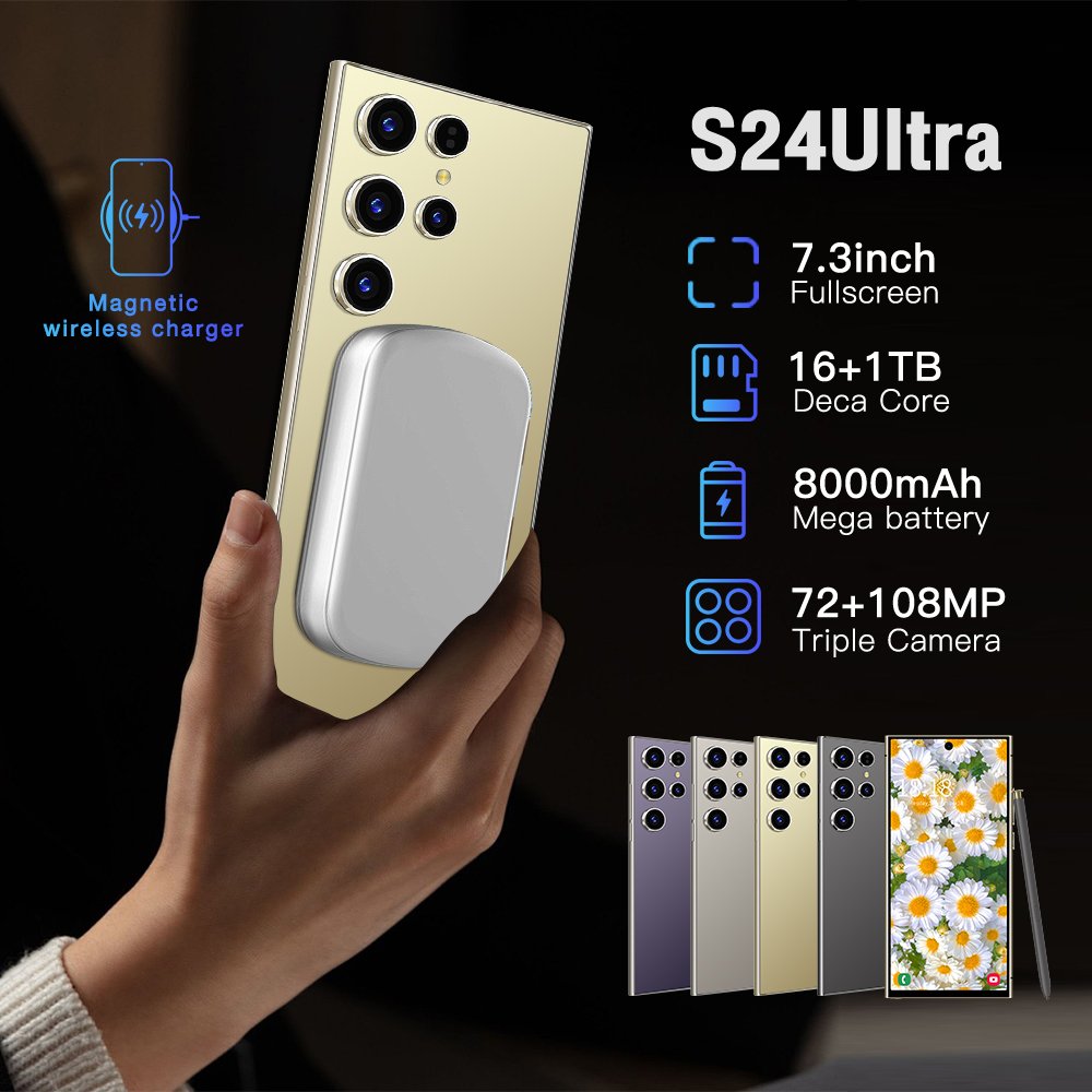 Fnban S For Amsung S24 Ultra 1T RAM Handy Sale Mobile Phone Shopping Deals 5G Smartphone Design Phone Online Shopping Wholesale