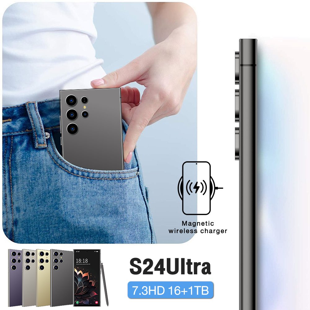Fnban S For Amsung S24 Ultra 1T RAM Handy Sale Mobile Phone Shopping Deals 5G Smartphone Design Phone Online Shopping Wholesale